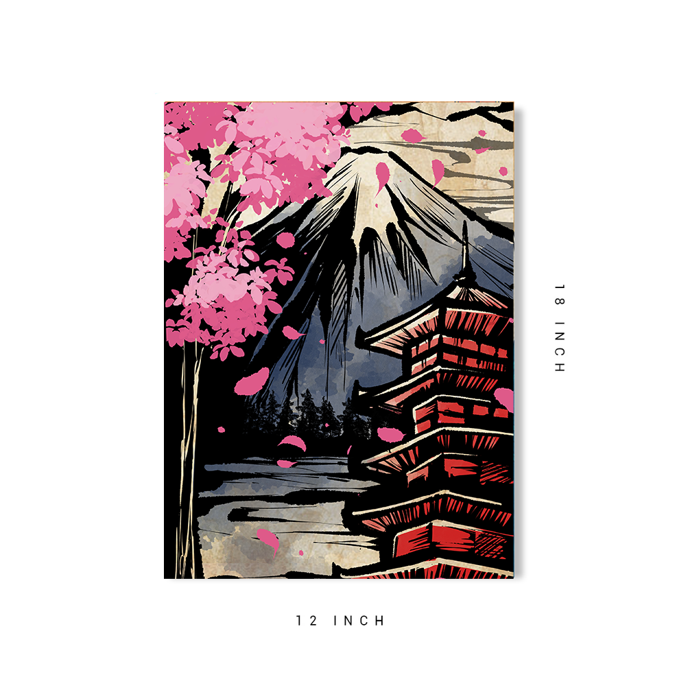 Mount Fuji poster