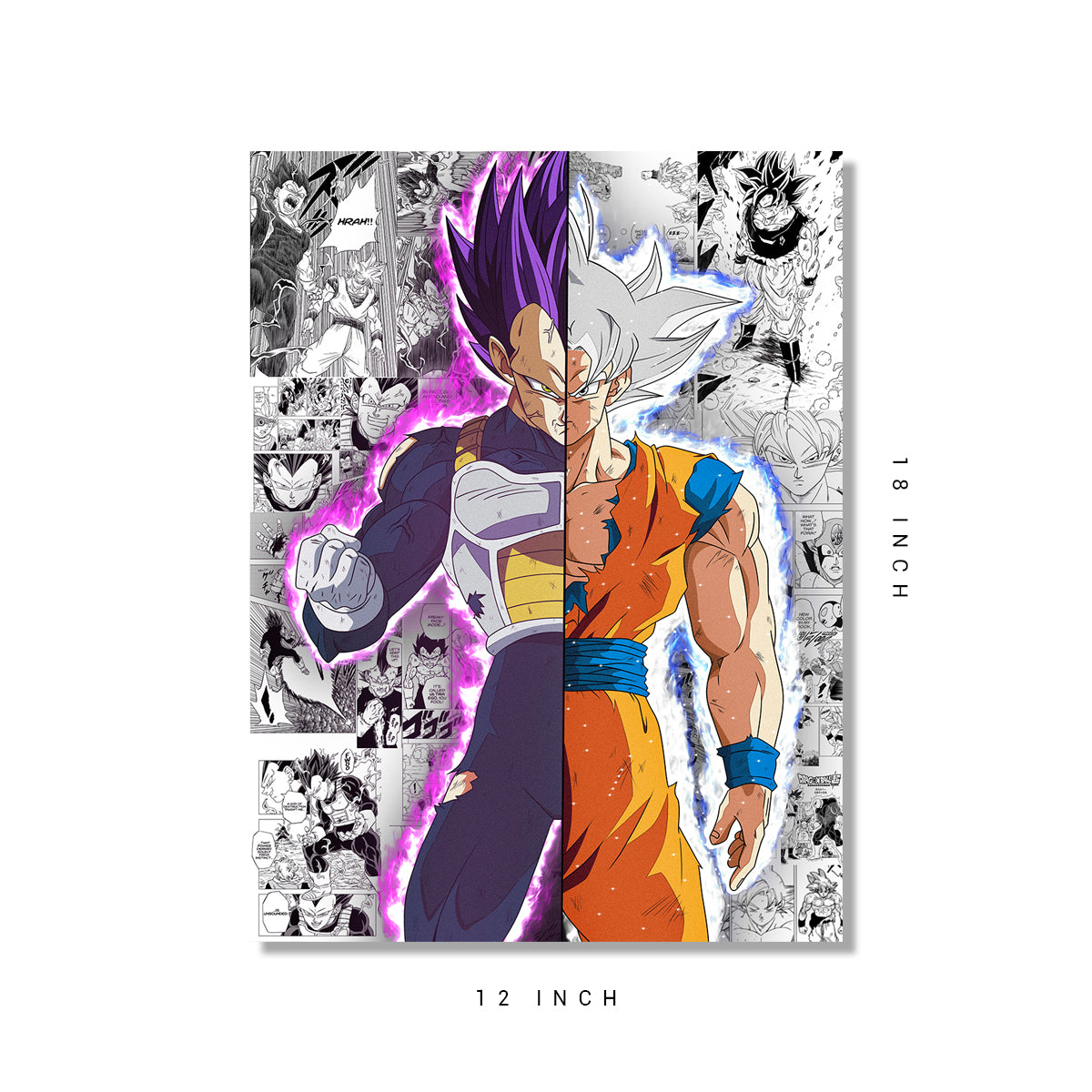 GokuxVegeta poster