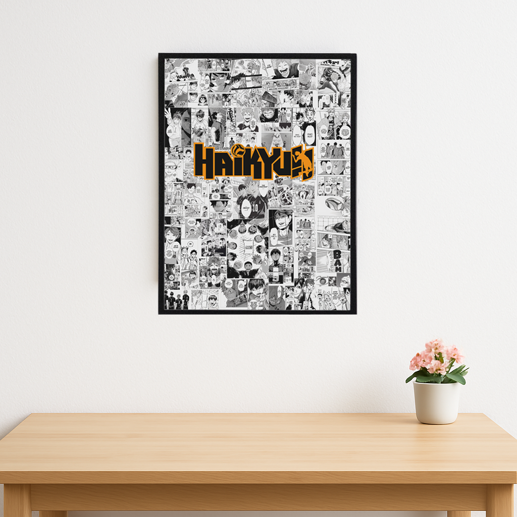 Haikyuu manga poster