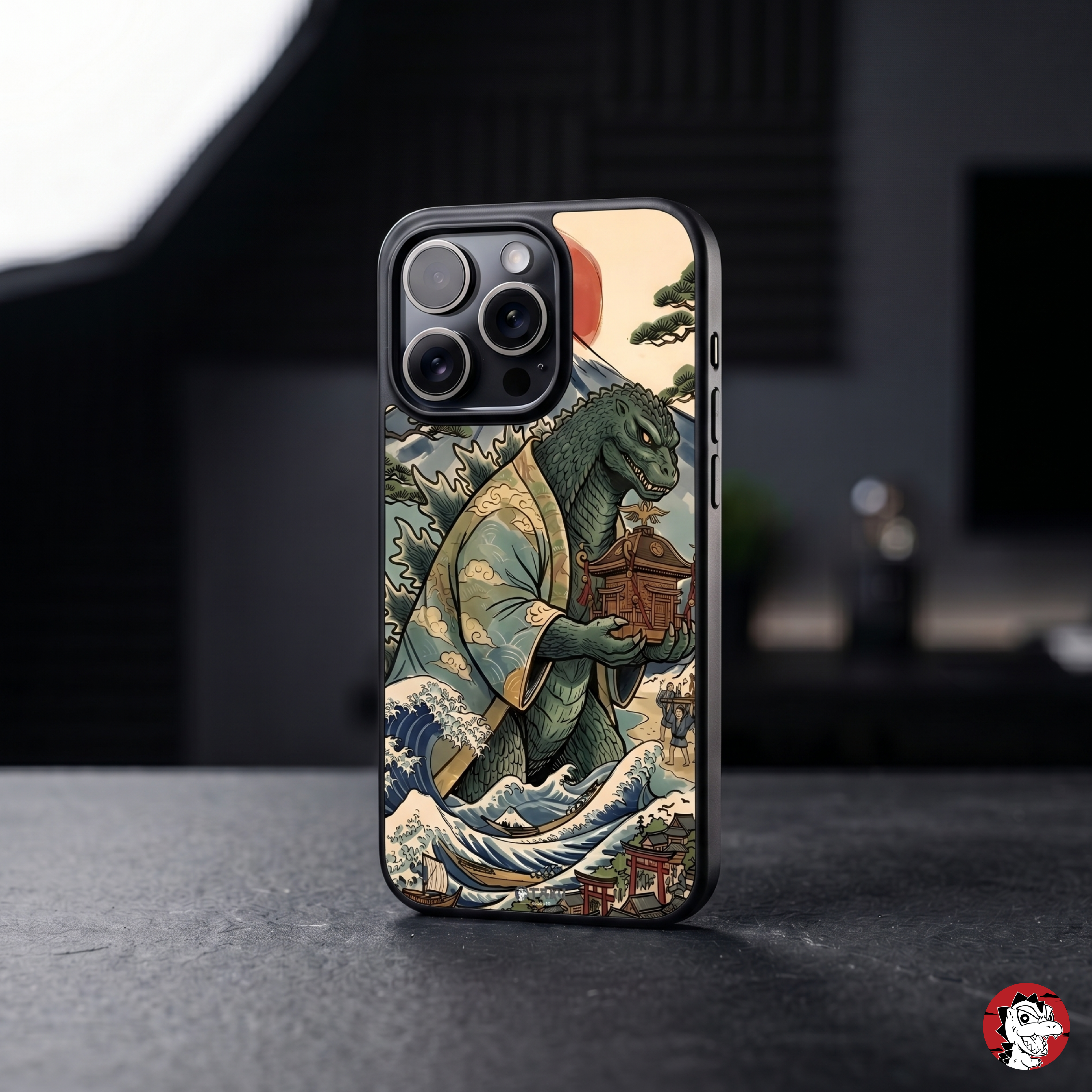 Godzilla mobile cover