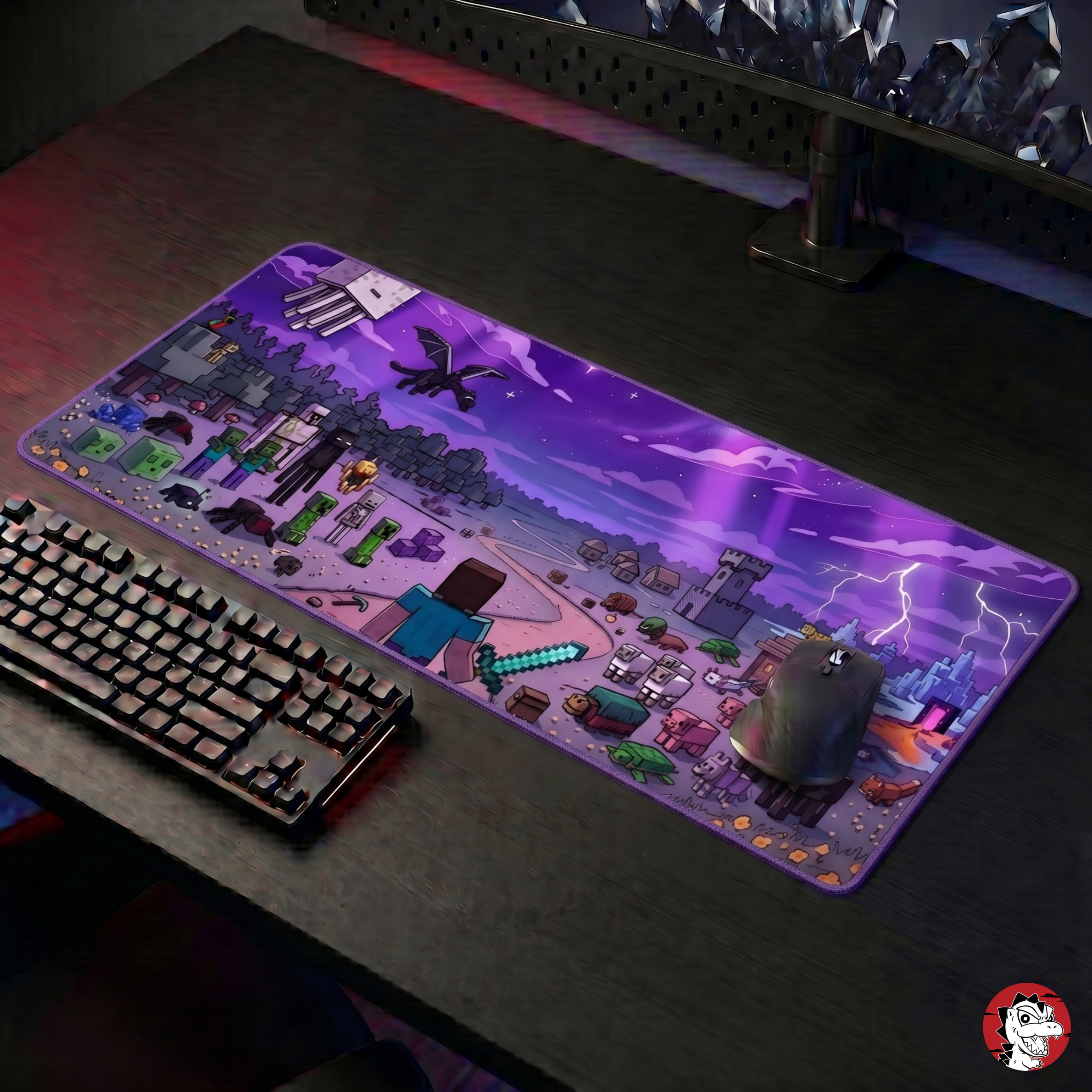 Minecraft Desk Mat