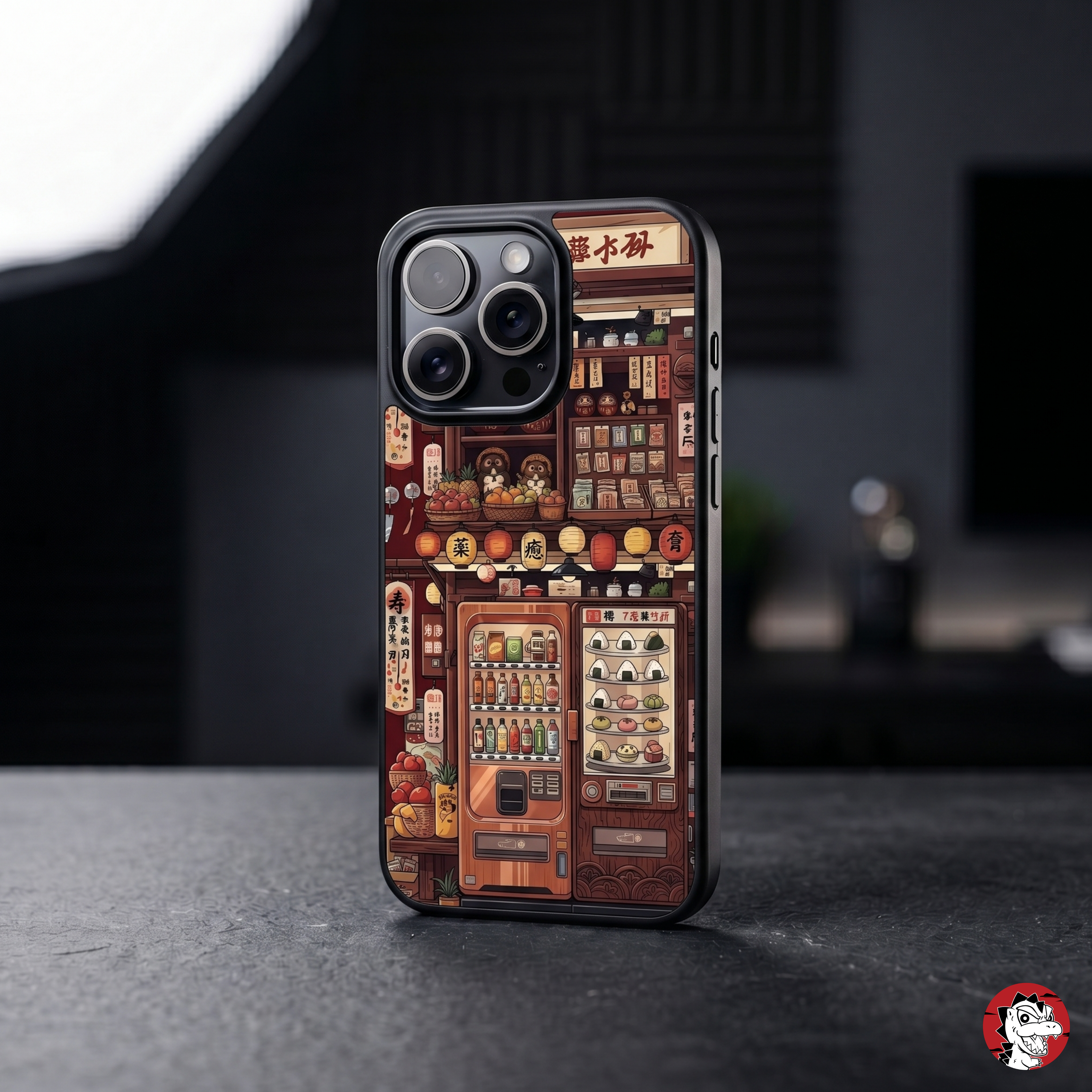 Vending machine mobile cover