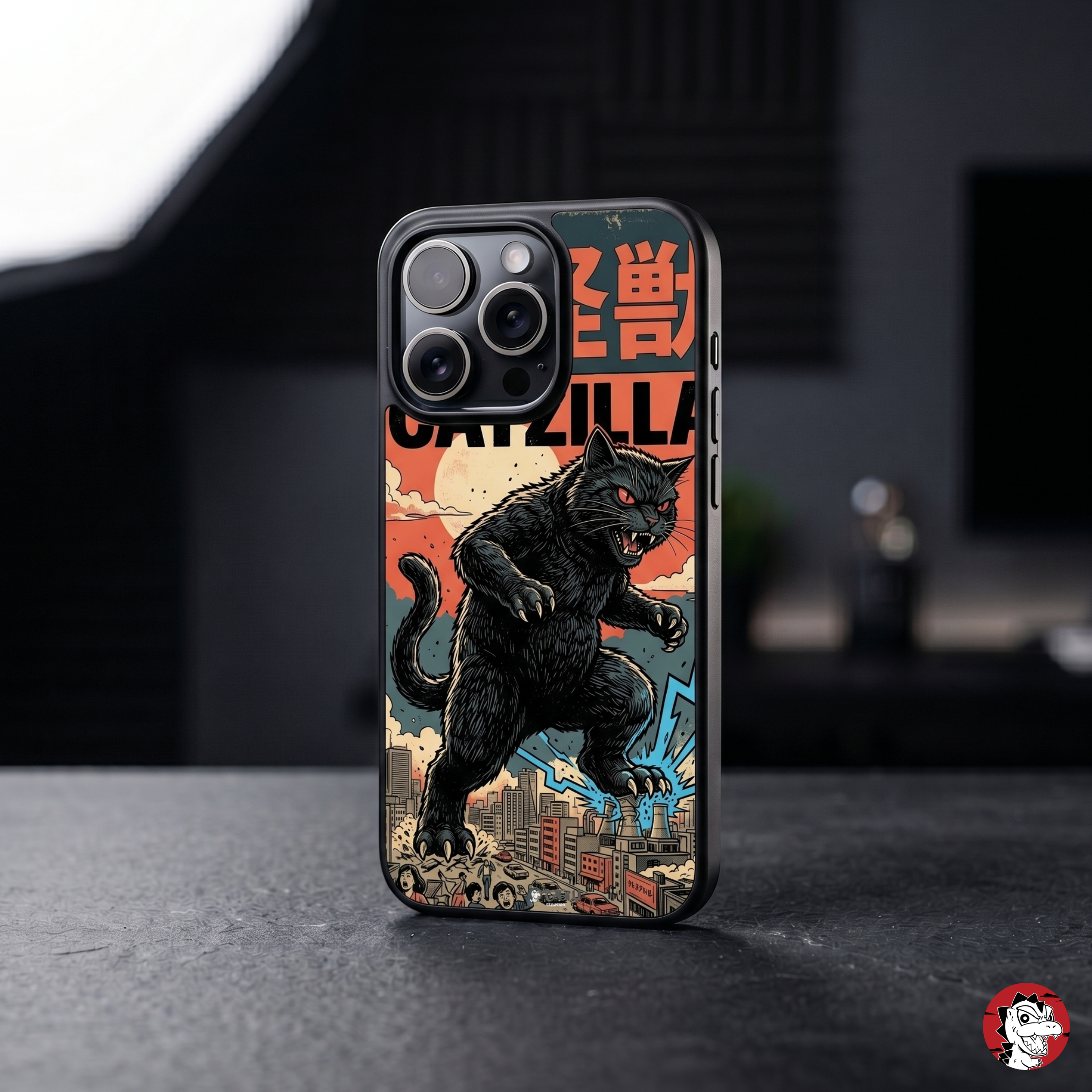 Catzilla mobile cover