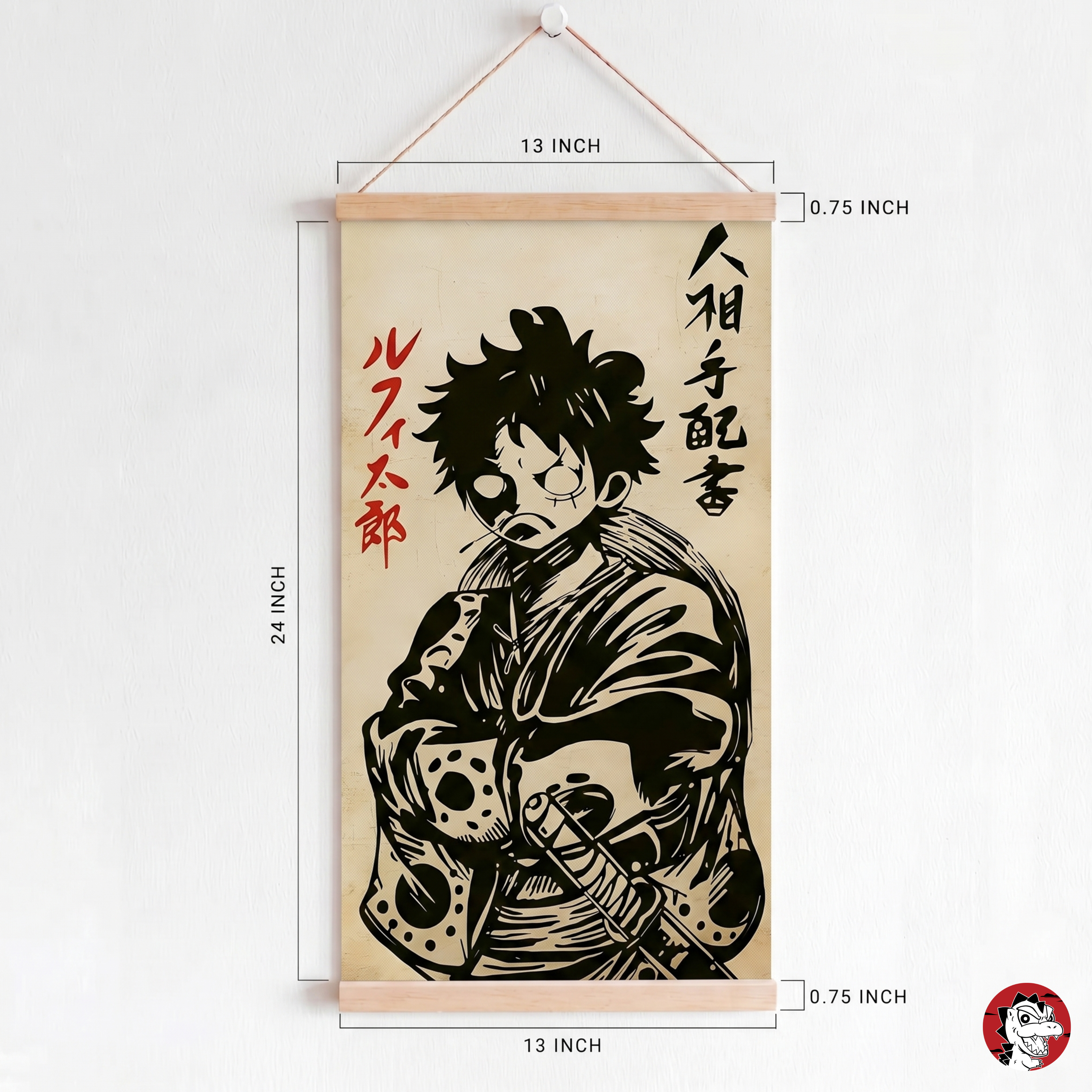 Luffy Canvas artwork