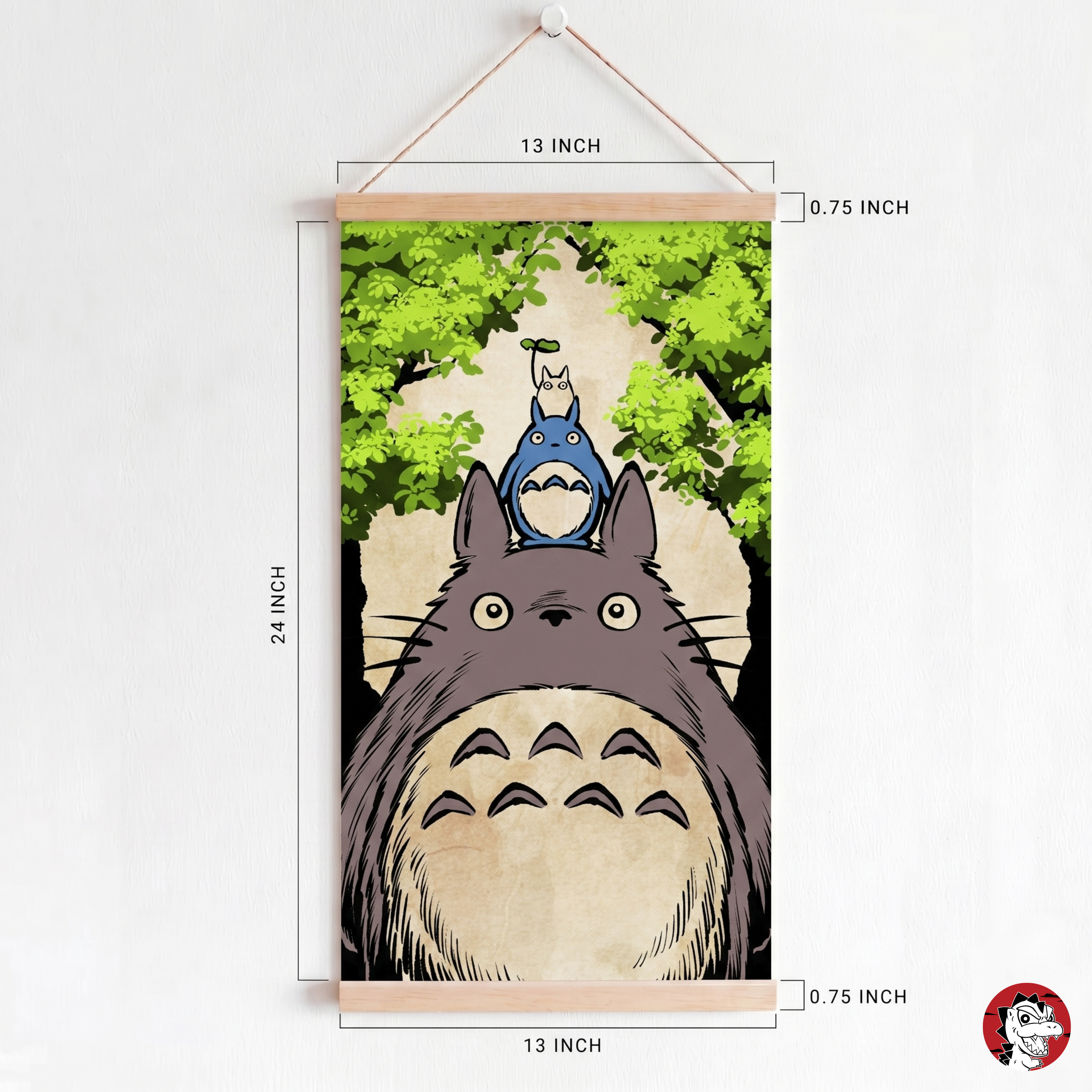 Totoro Canvas artwork