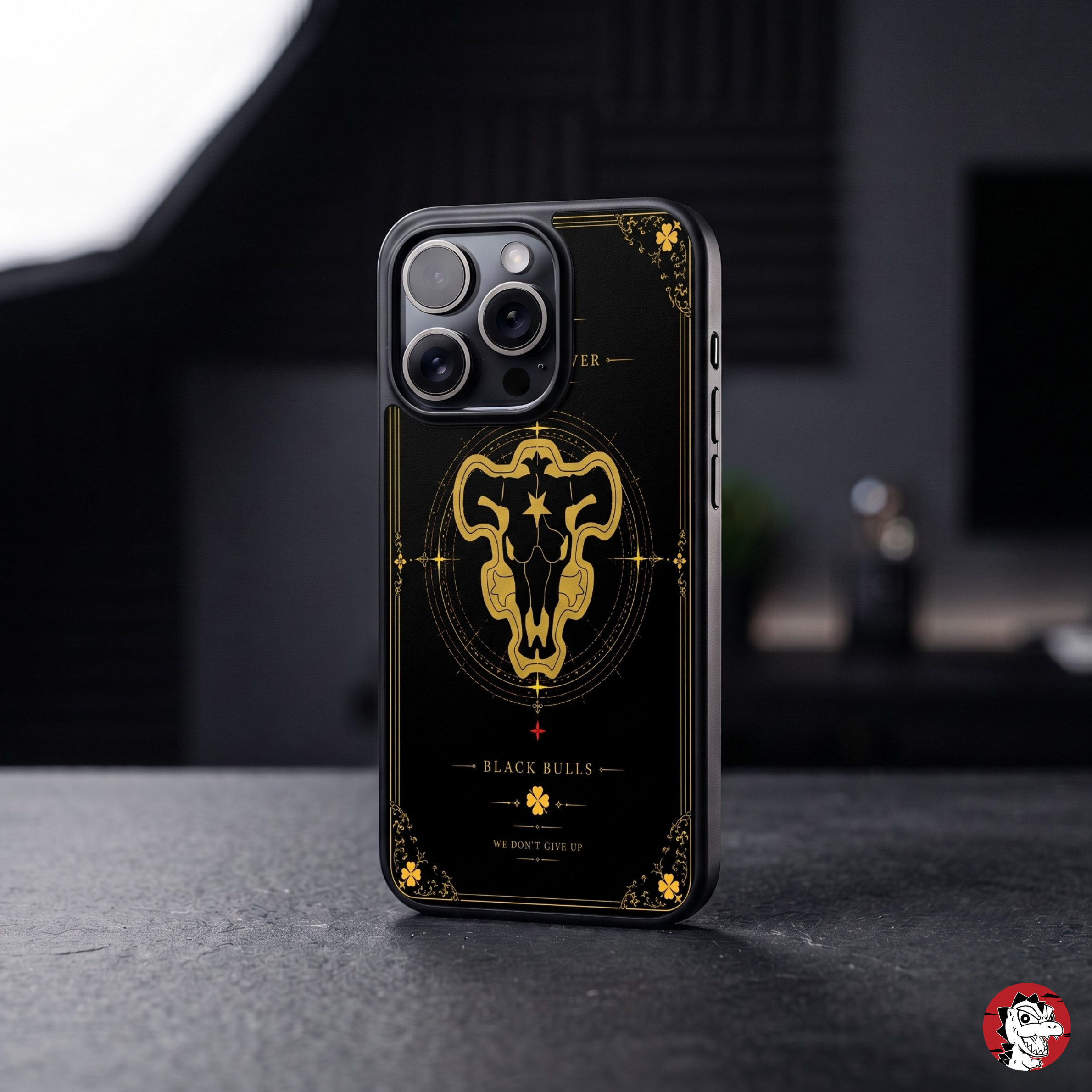 Black Clover mobile cover