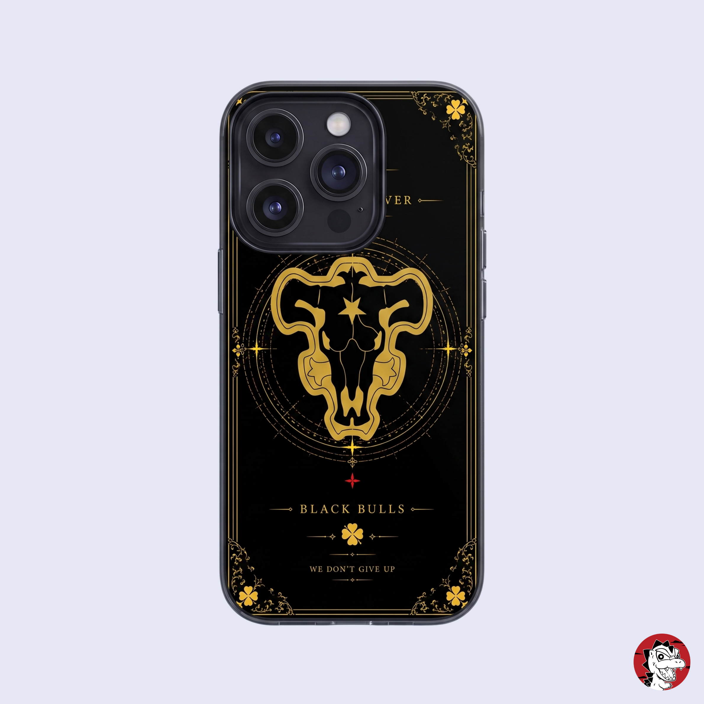 Black Clover mobile cover