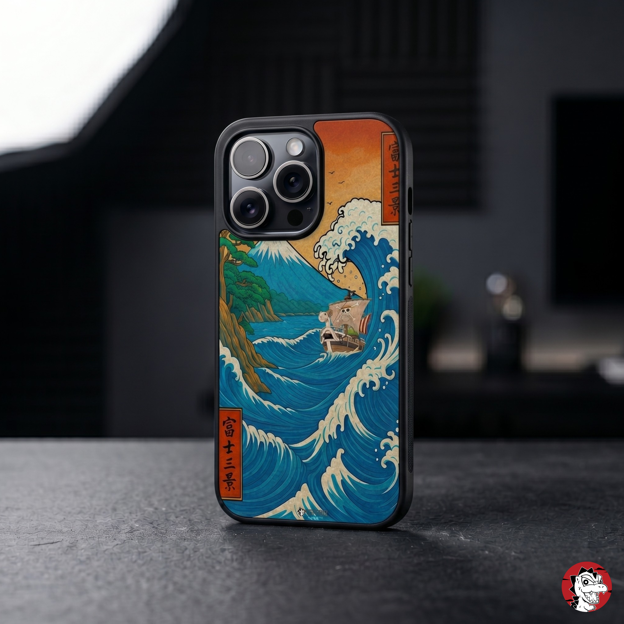 Waves mobile cover