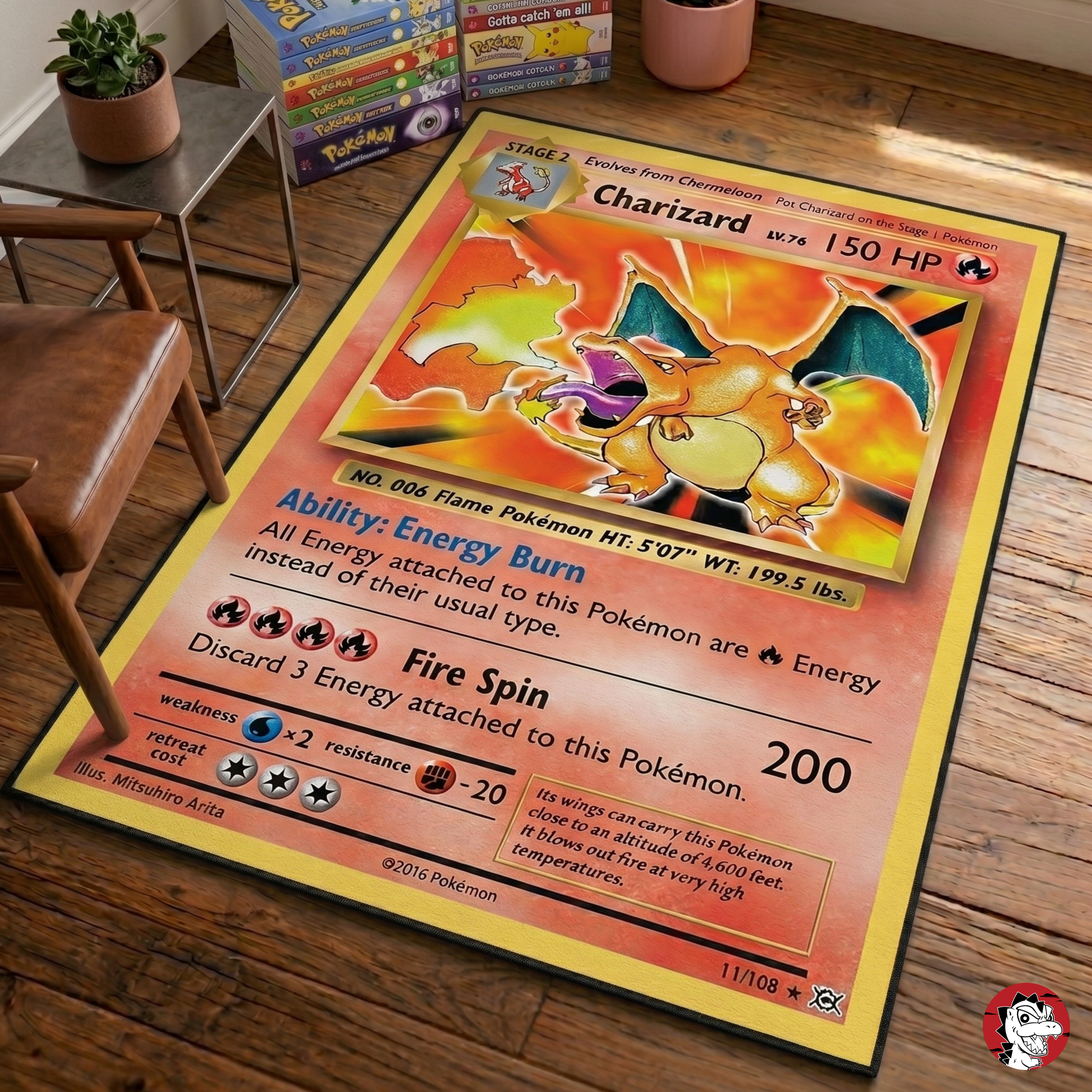 Charizard Rug