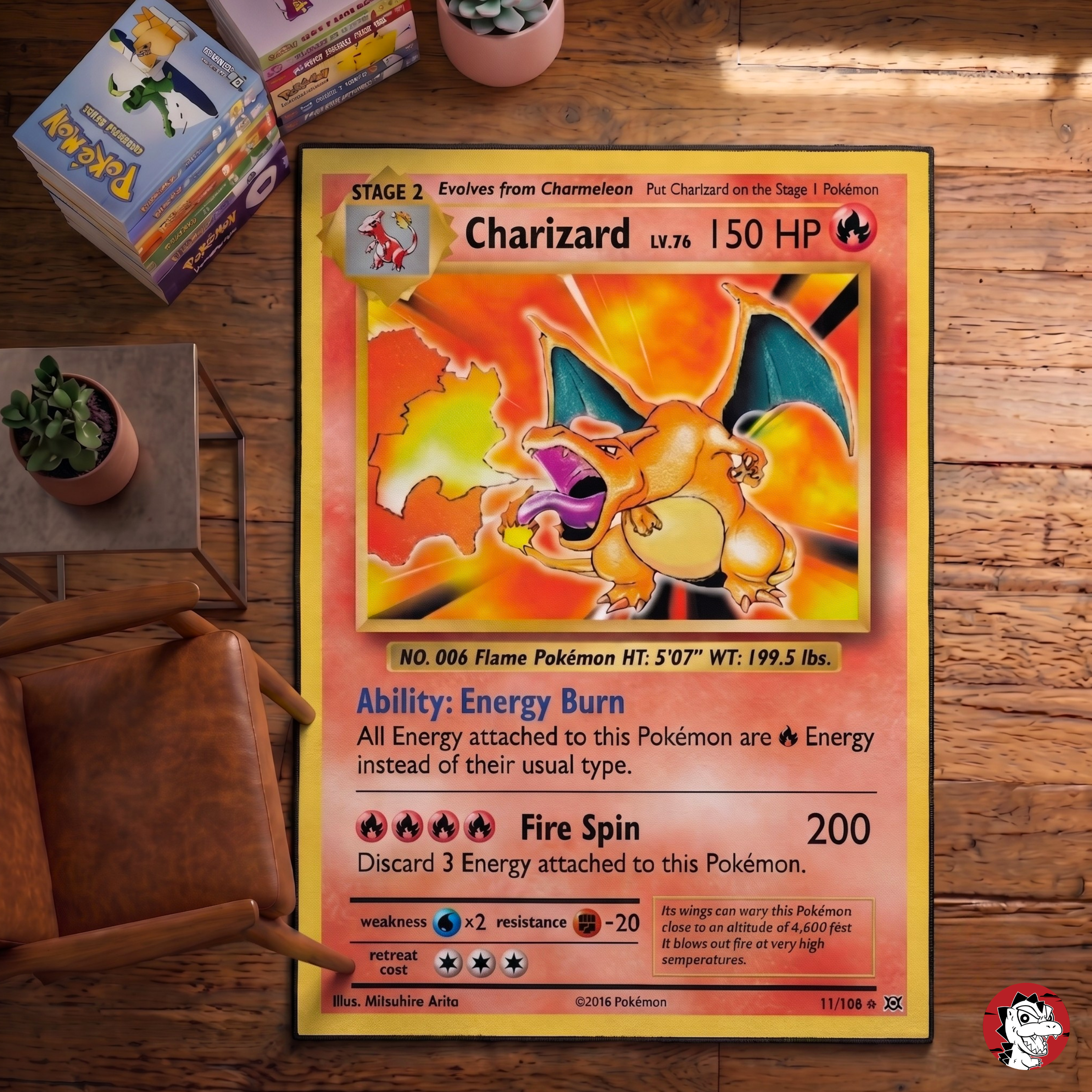 Charizard Rug