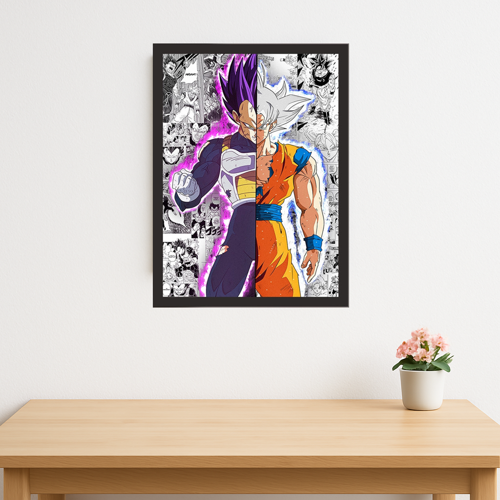 GokuxVegeta poster