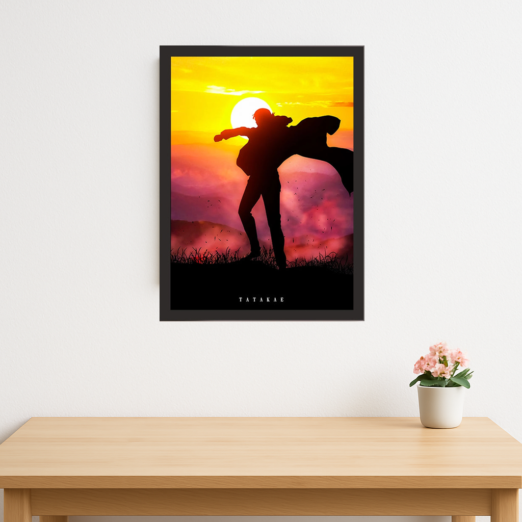 Suicidal hunter poster