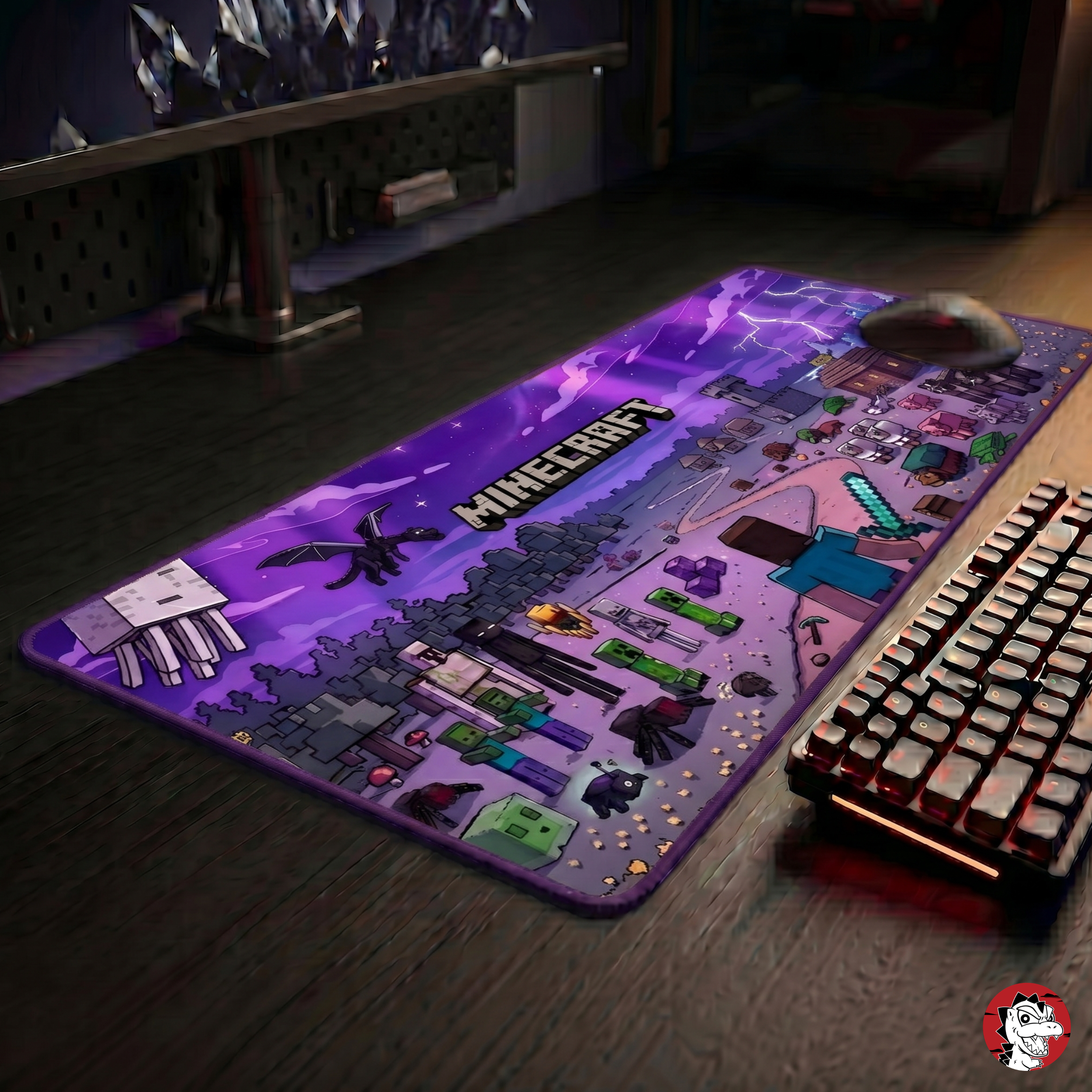Minecraft Desk Mat