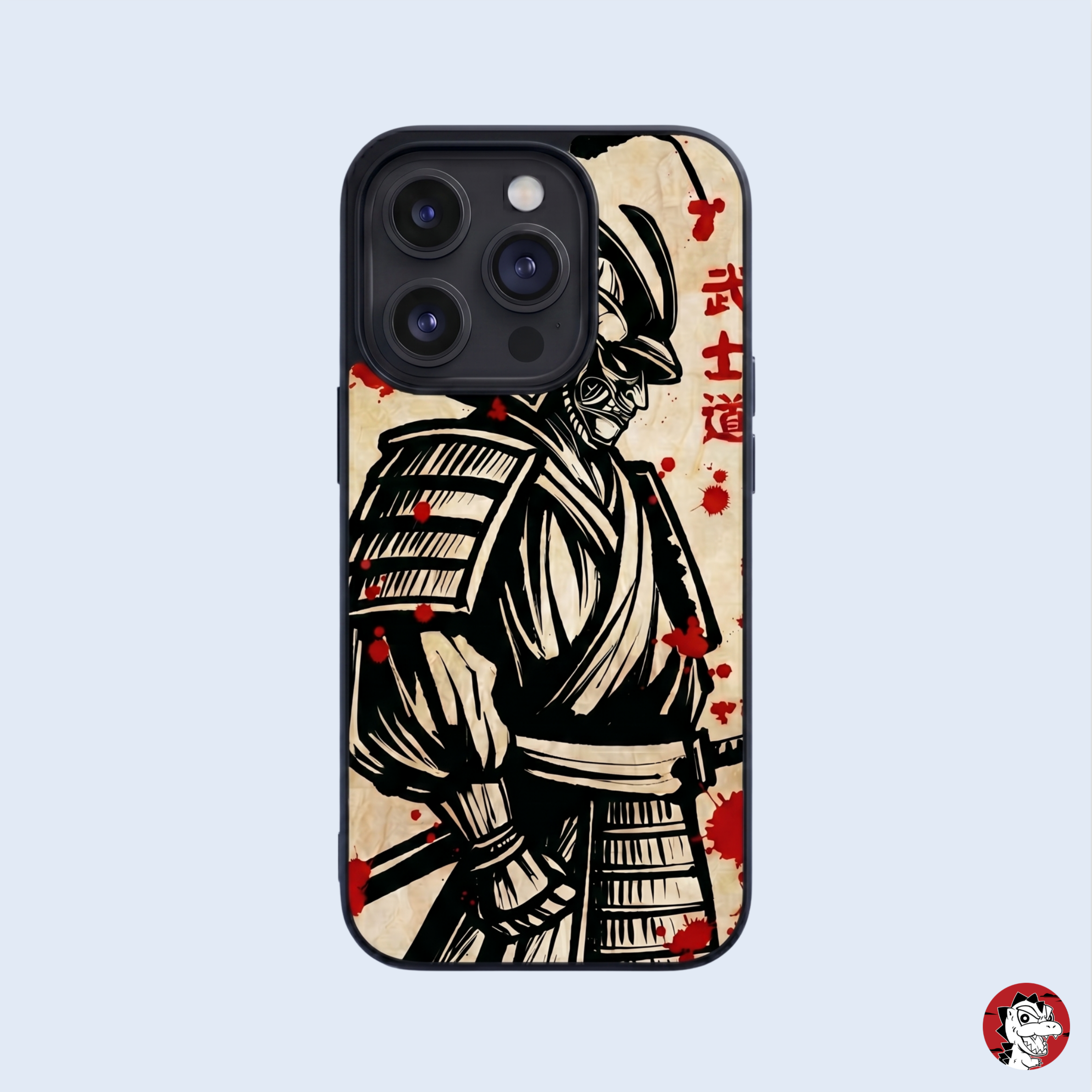 Samurai mobile cover