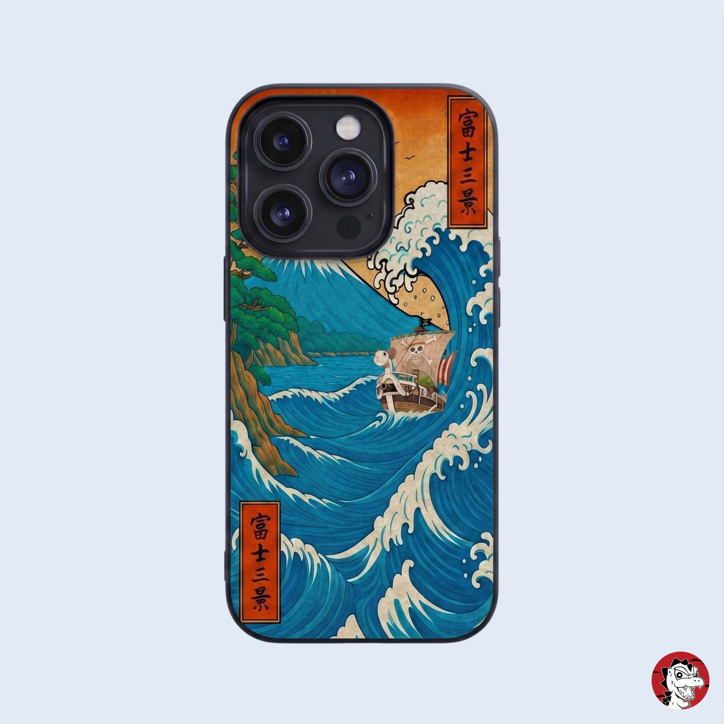 Waves mobile cover