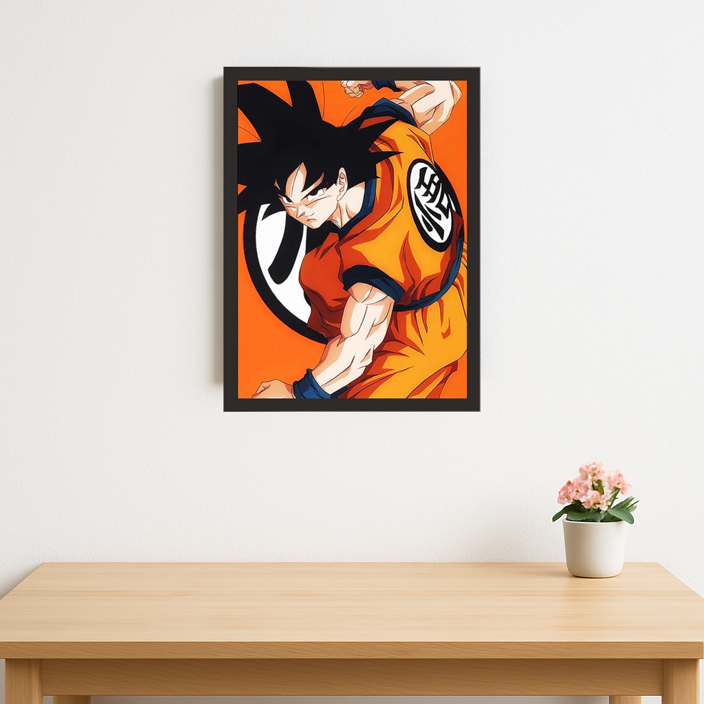 Dragon ball z goku poster