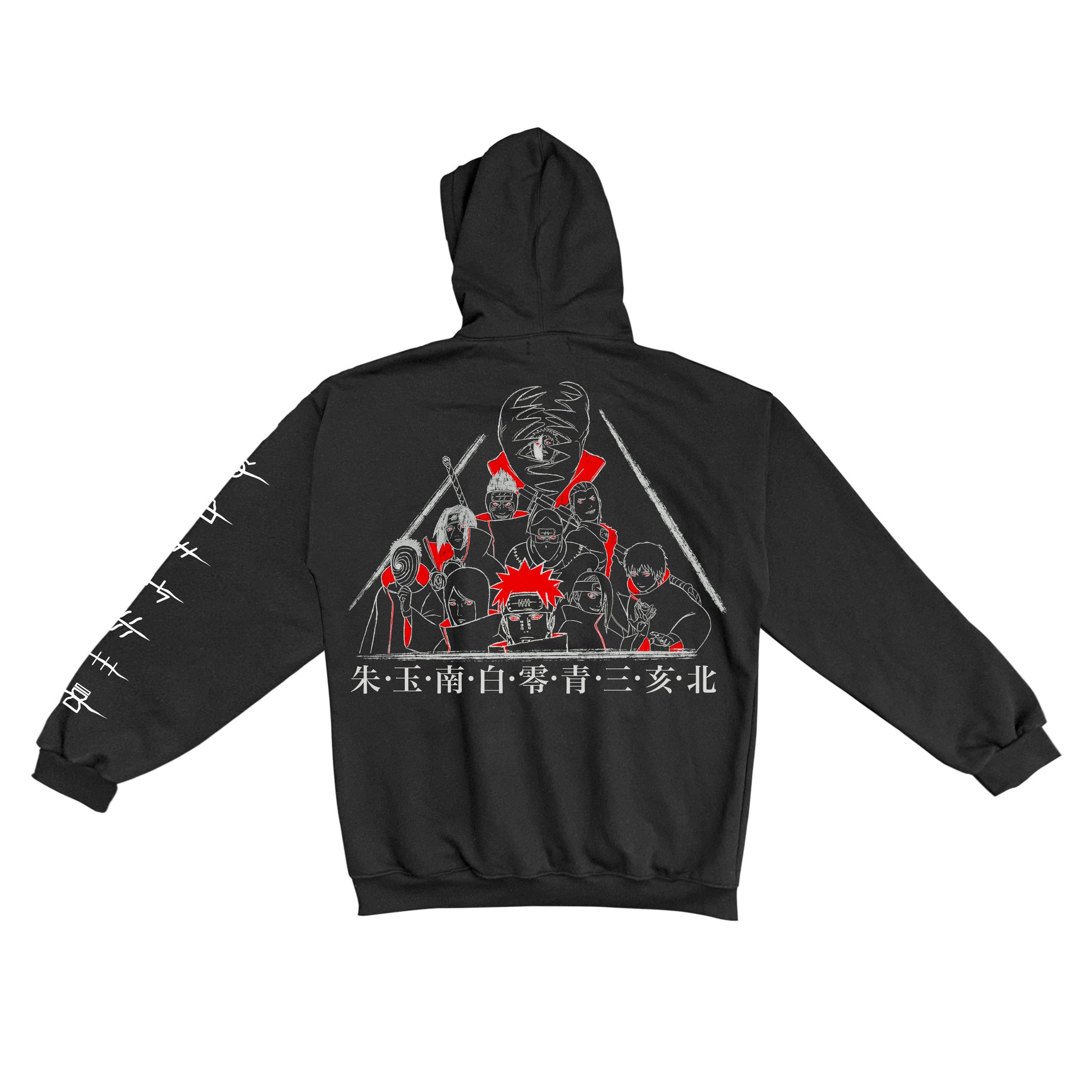 Akatsuki embroidered hoodie Otakukulture