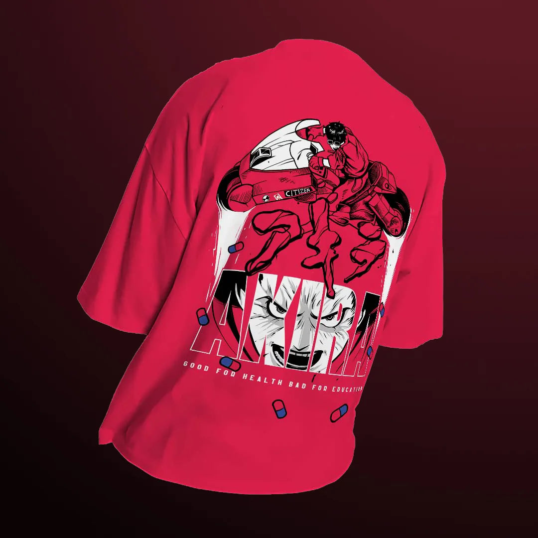 Akira Oversized T-Shirt – Otakukulture Akira Oversized T-Shirt – Otakukulture