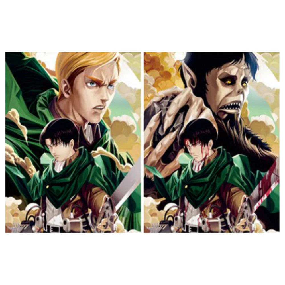 Attack on titan 3D poster