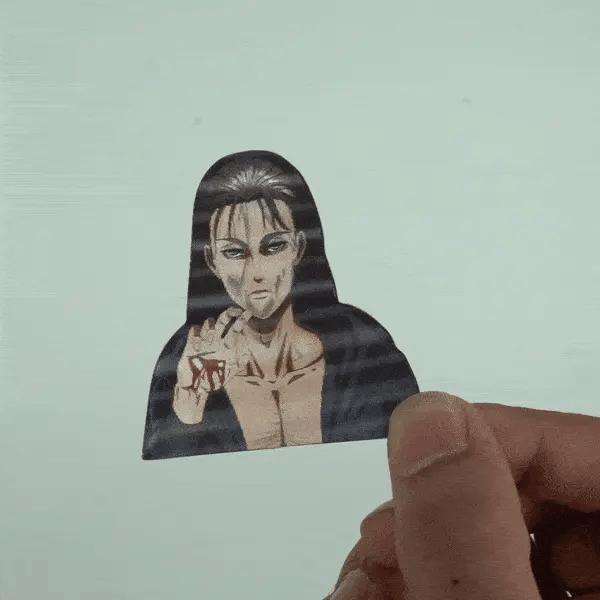 Eren mini 3D sticker