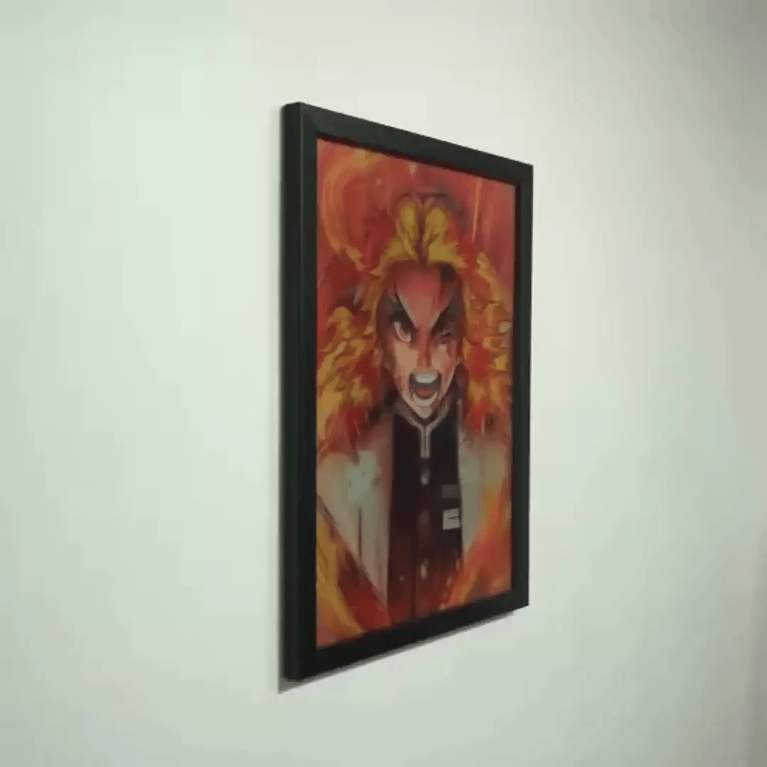 Fallen hashiras 3D poster