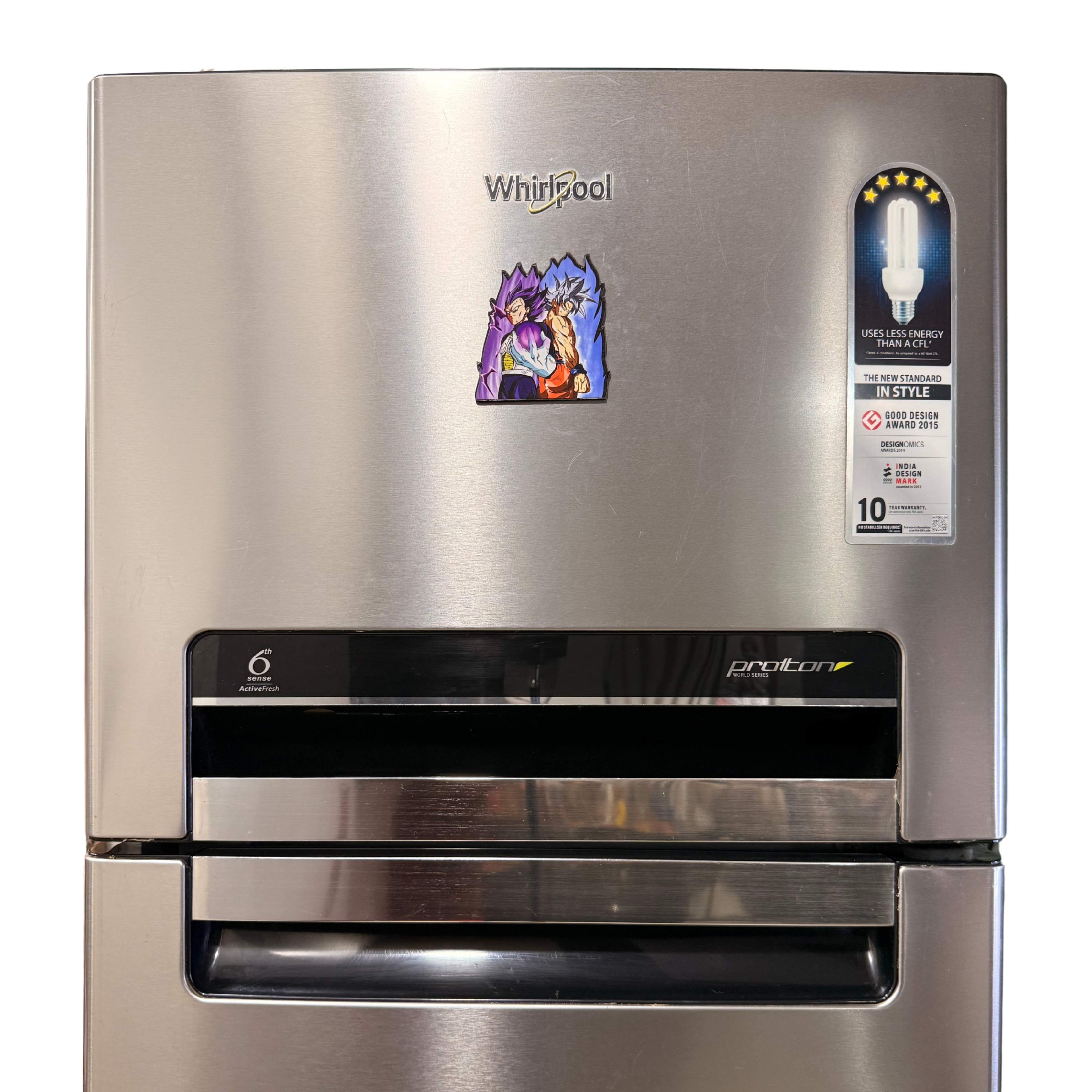 GokuxVegeta fridge magnet