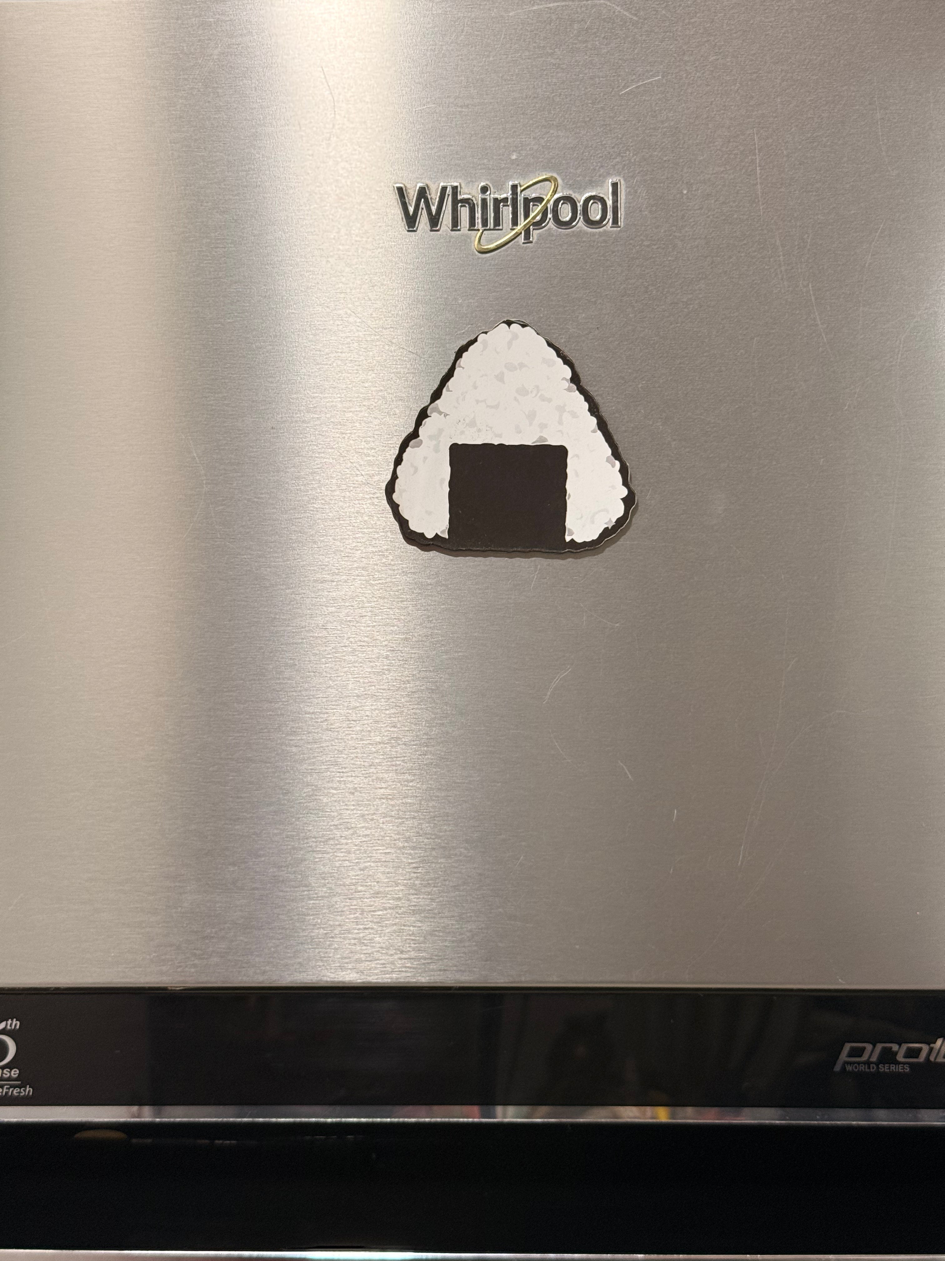 Onigiri fridge magnet
