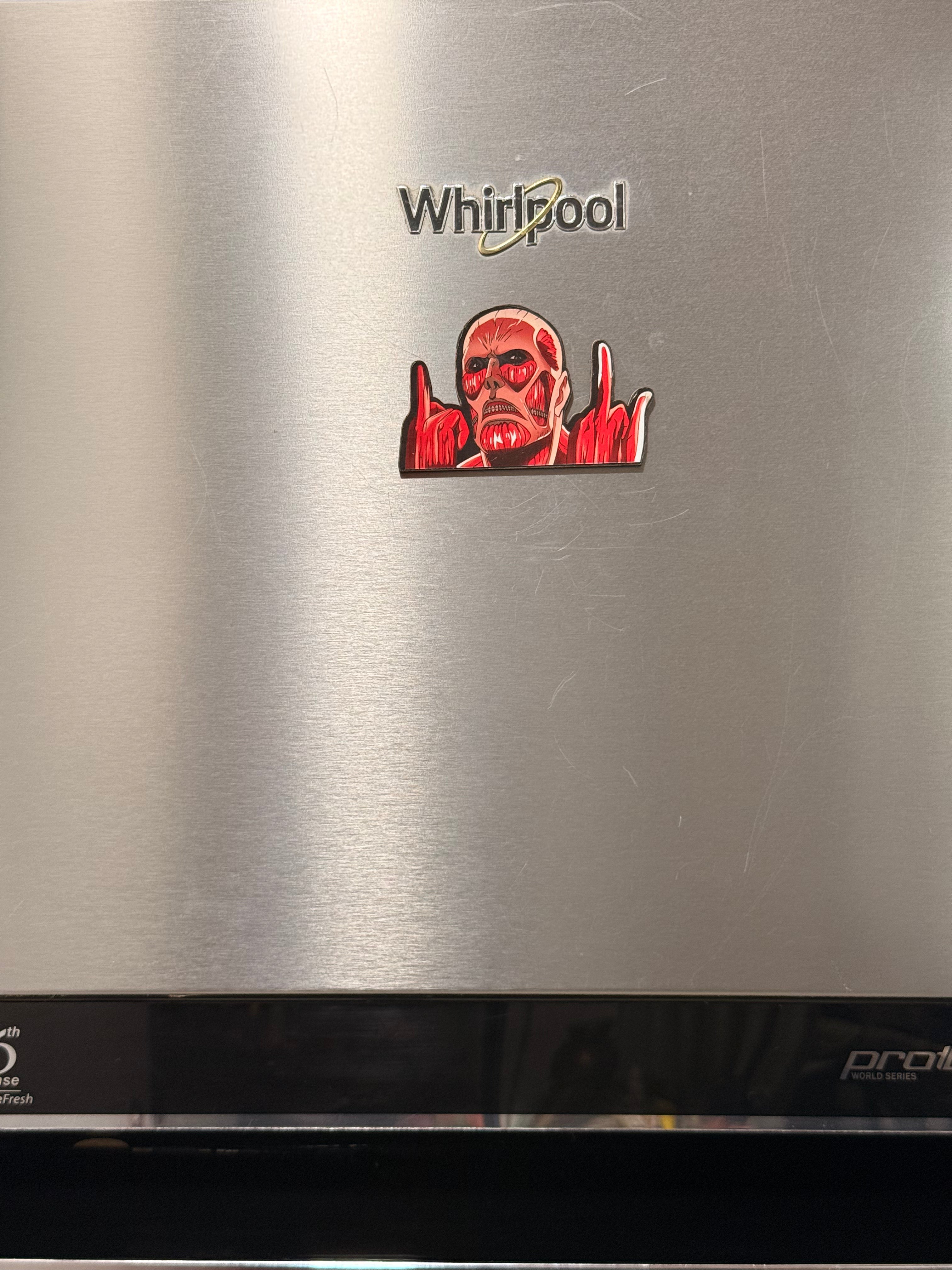 Colossal Titan Fridge magnet