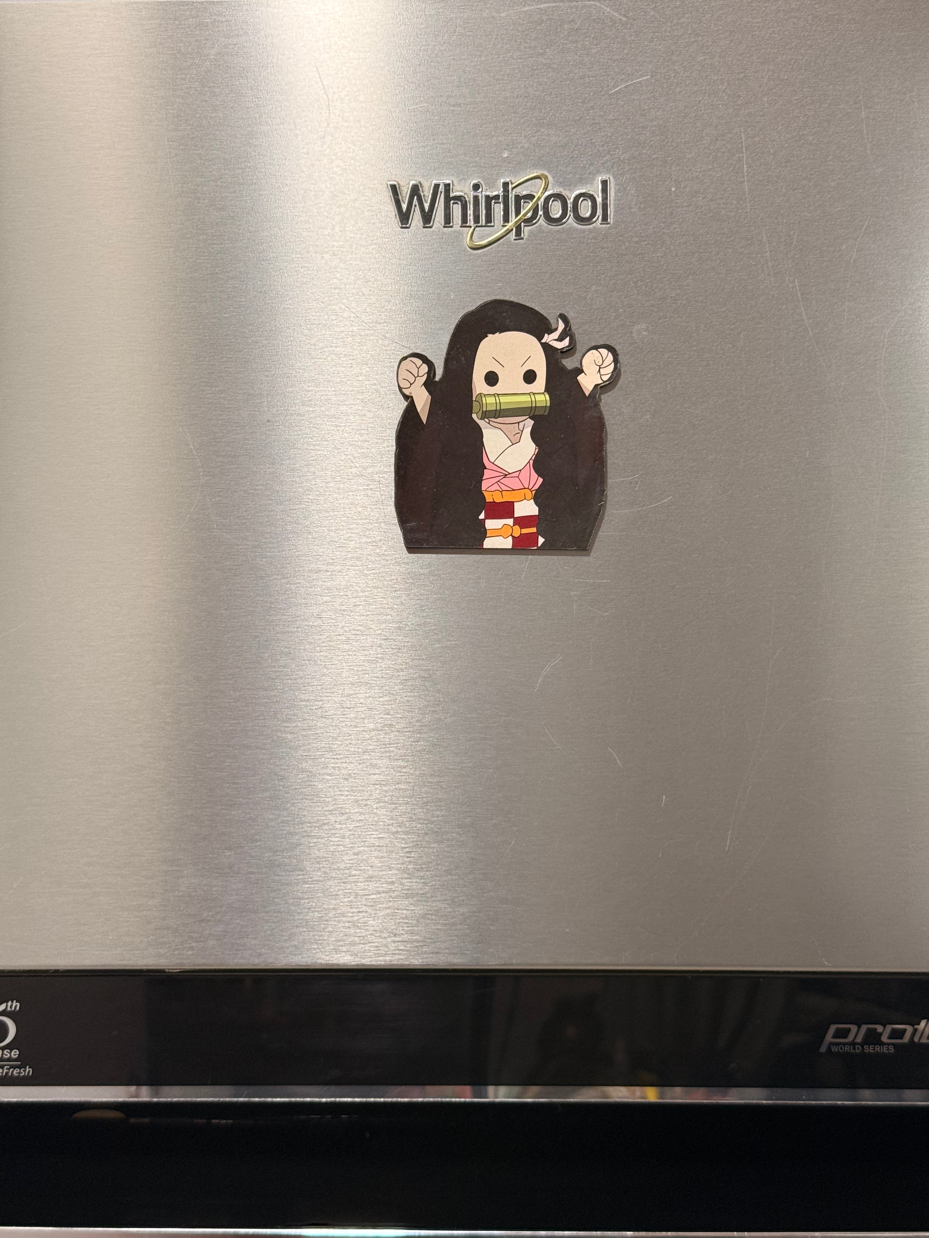 Nezuko fridge magnet