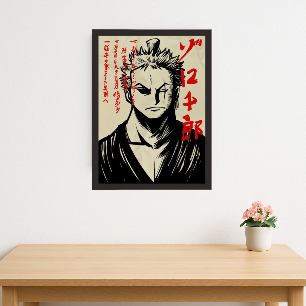 Zoro wano poster