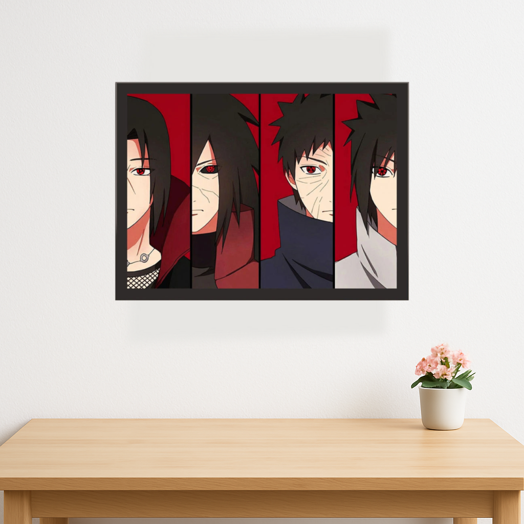 Naruto Uchiha clan poster