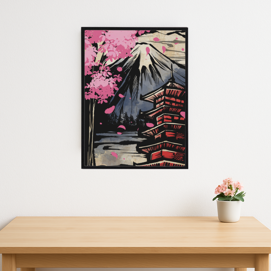 Mount Fuji poster