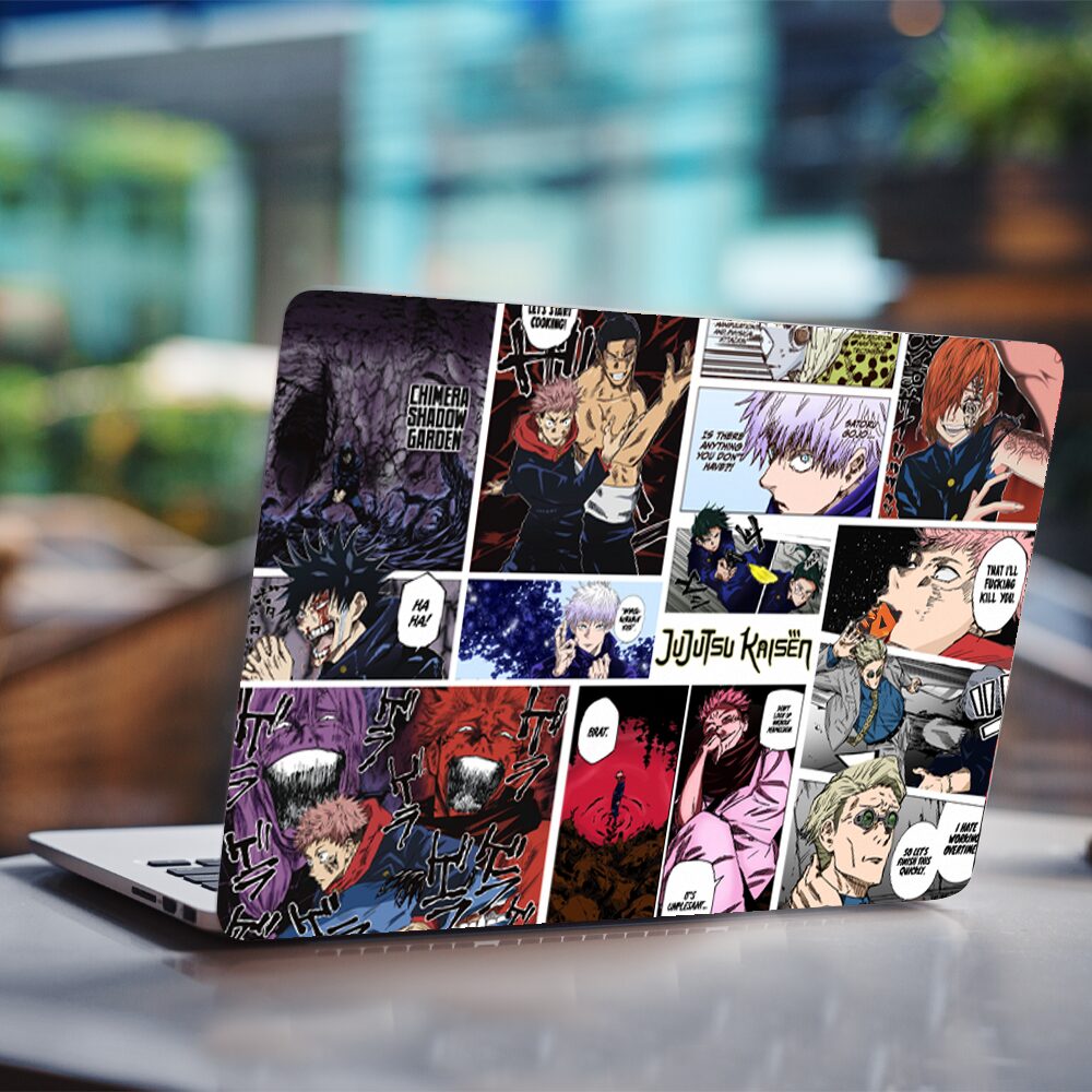 Jujutsu Kaisen laptop skin