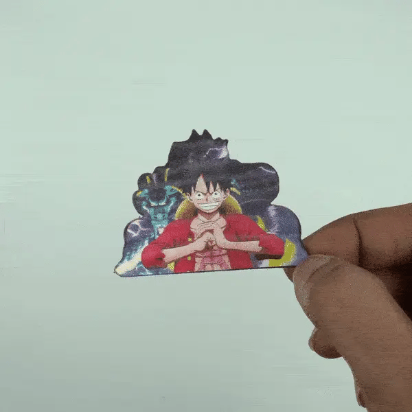 Luffy gear 5 mini 3D sticker