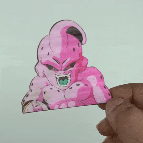 Majinbuu mini 3D sticker