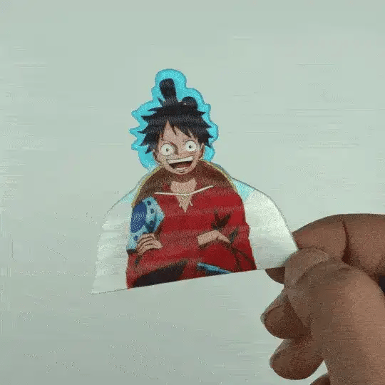 Monster trio mini 3D sticker