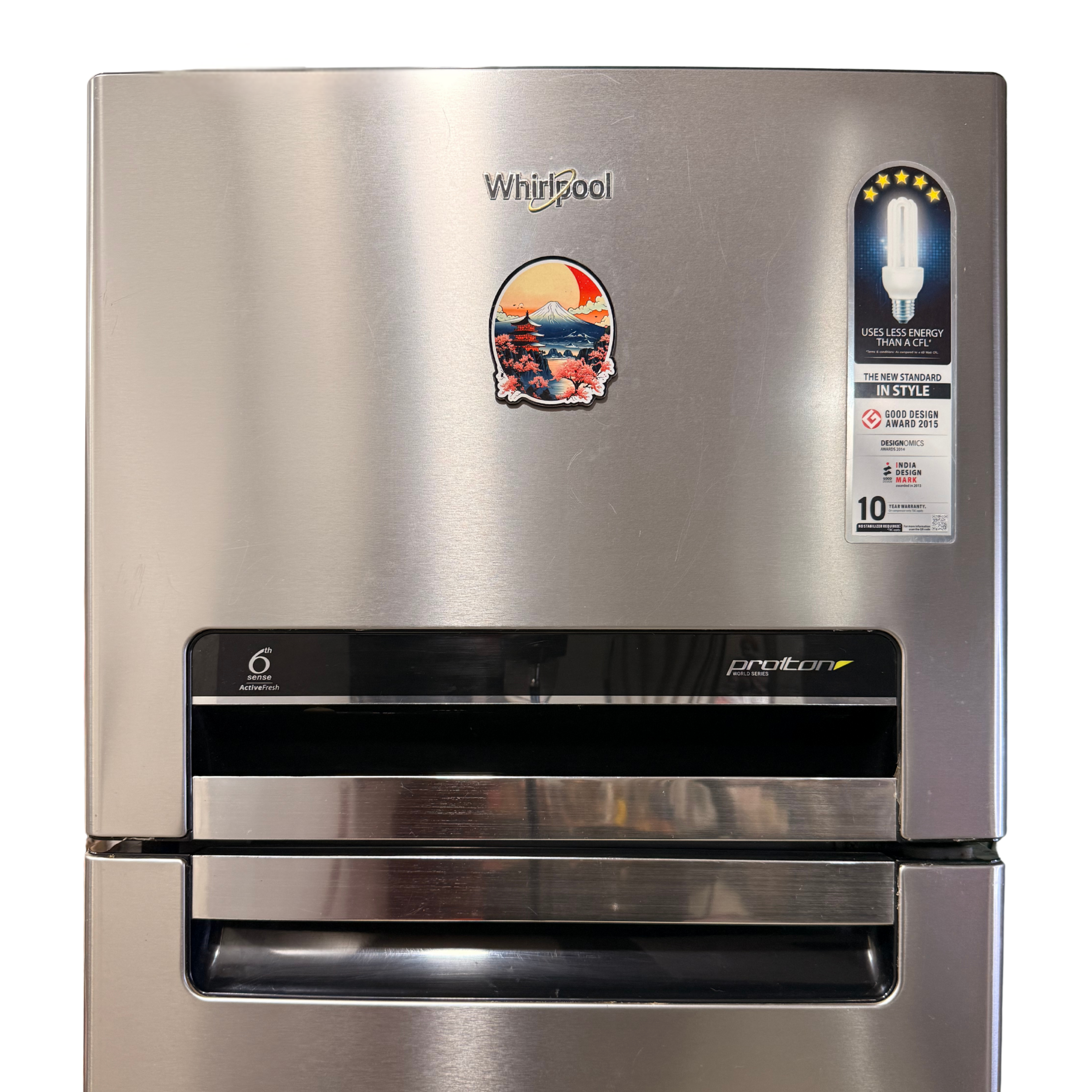 Mount fuji fridge magnet