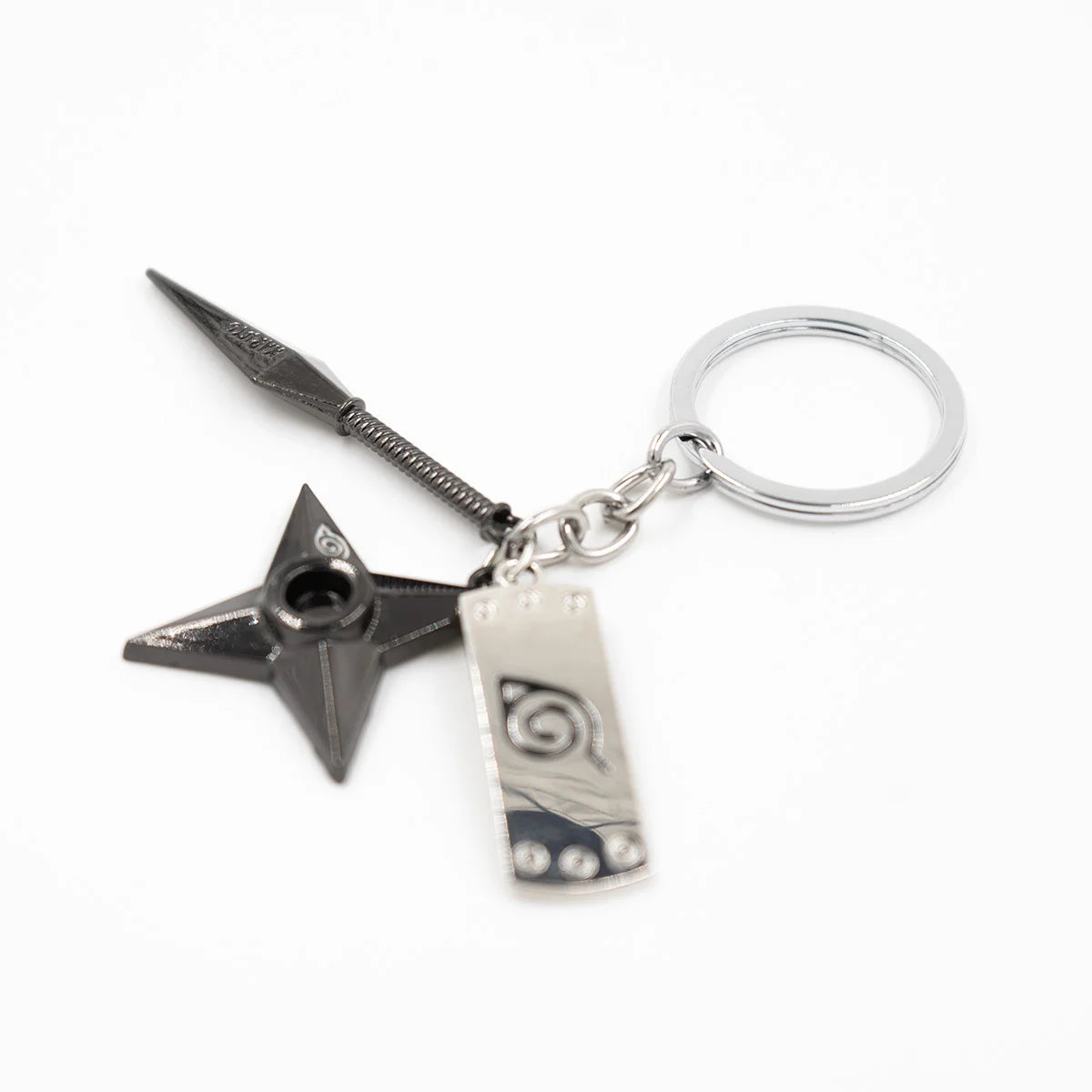 Naruto leaf village Alloy keychain