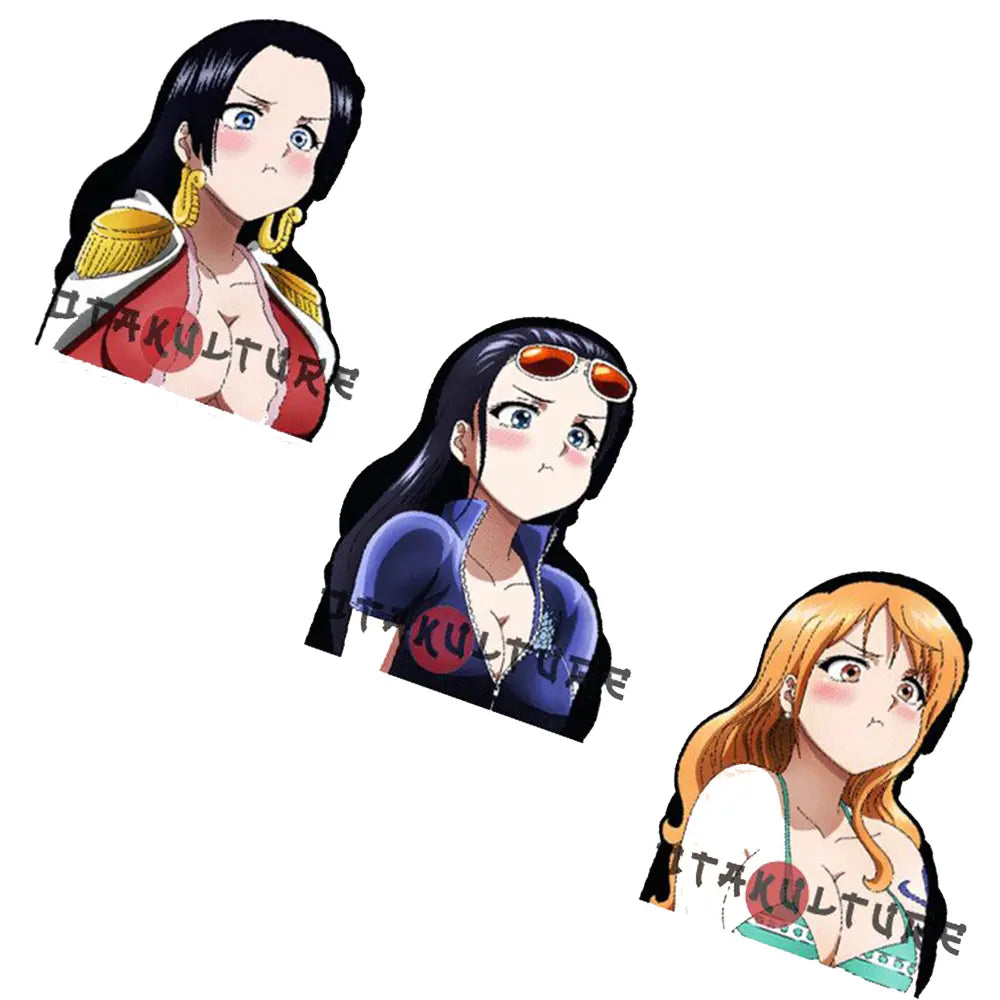 One piece waifu’s mini 3D sticker