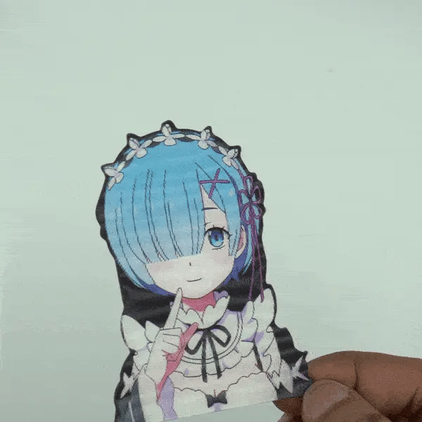 Rem mini 3D sticker