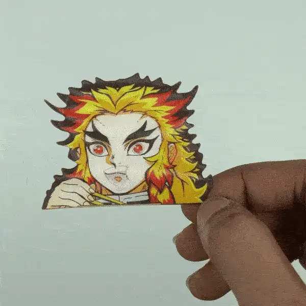 Rengoku mini 3D sticker