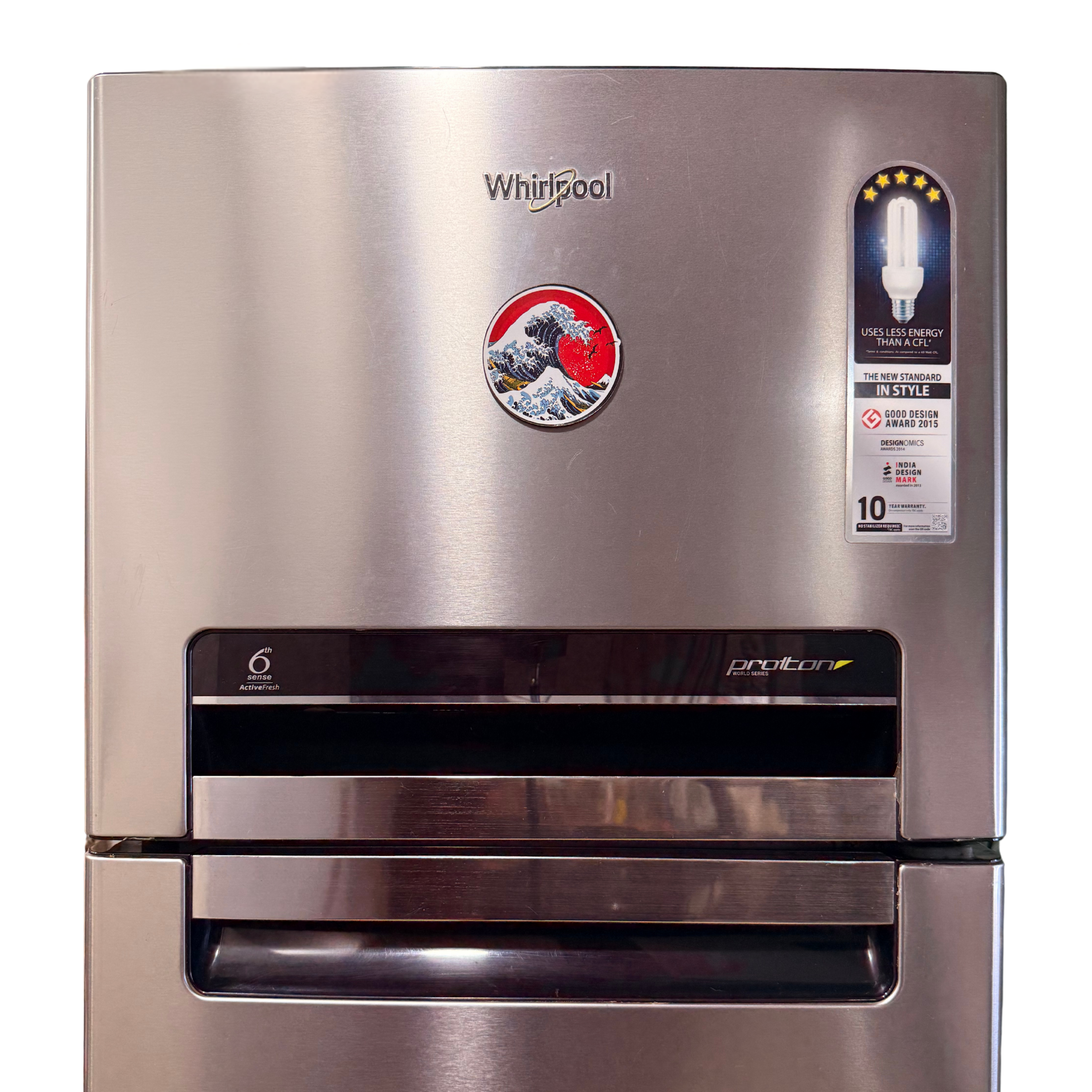 Kanagawa wave fridge magnet