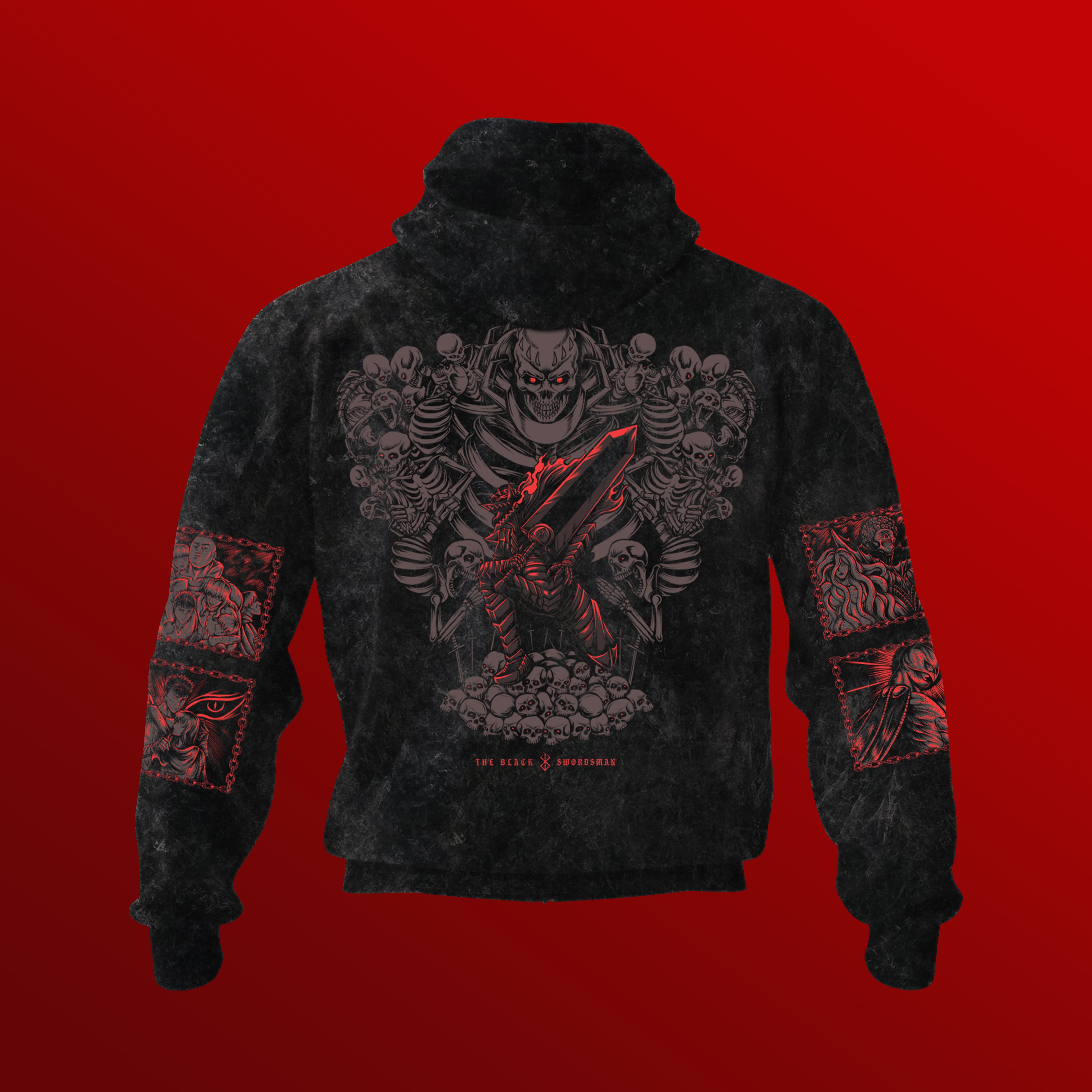 Berserk Vintage Oversized Hoodie
