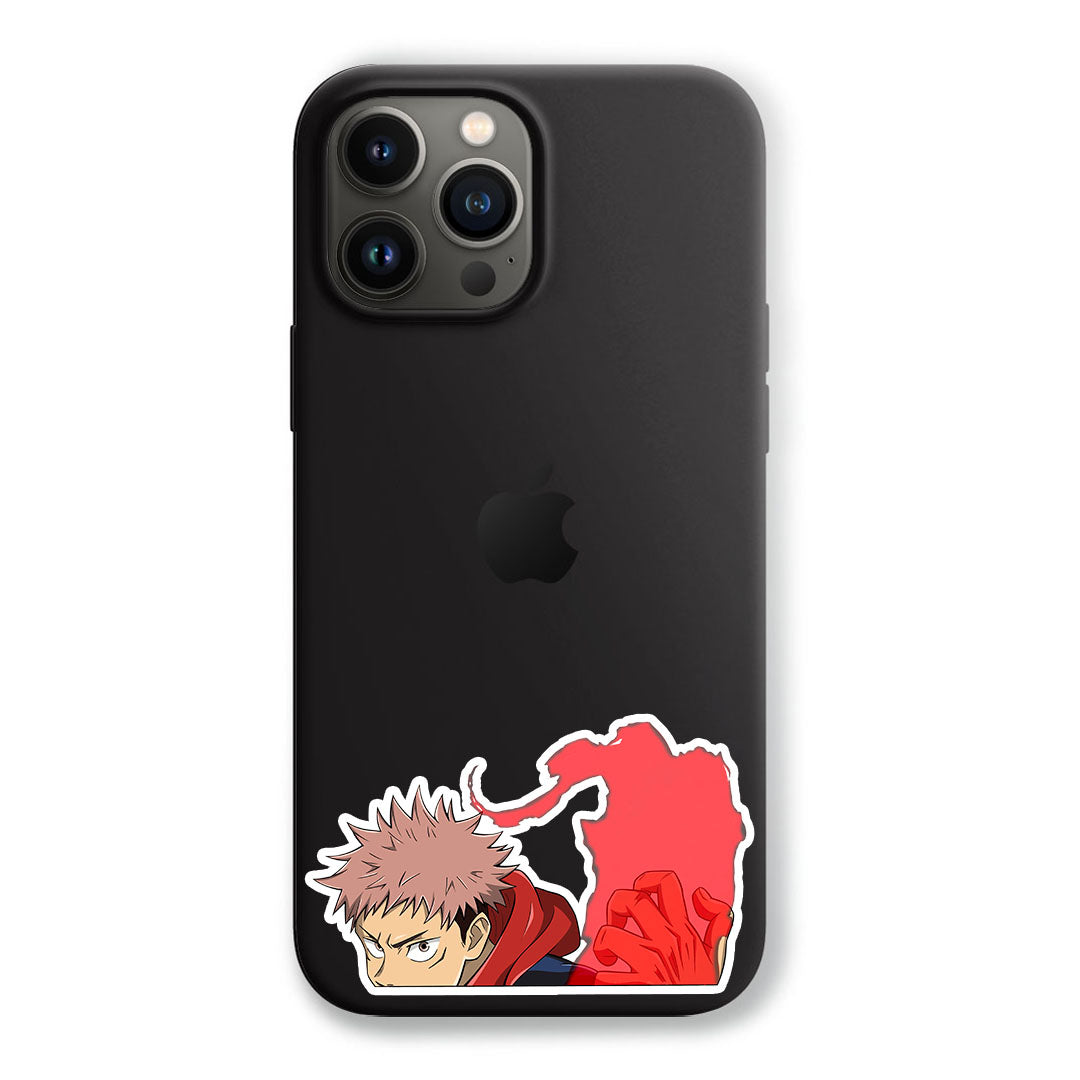 Itadori Black Flash peeker Sticker