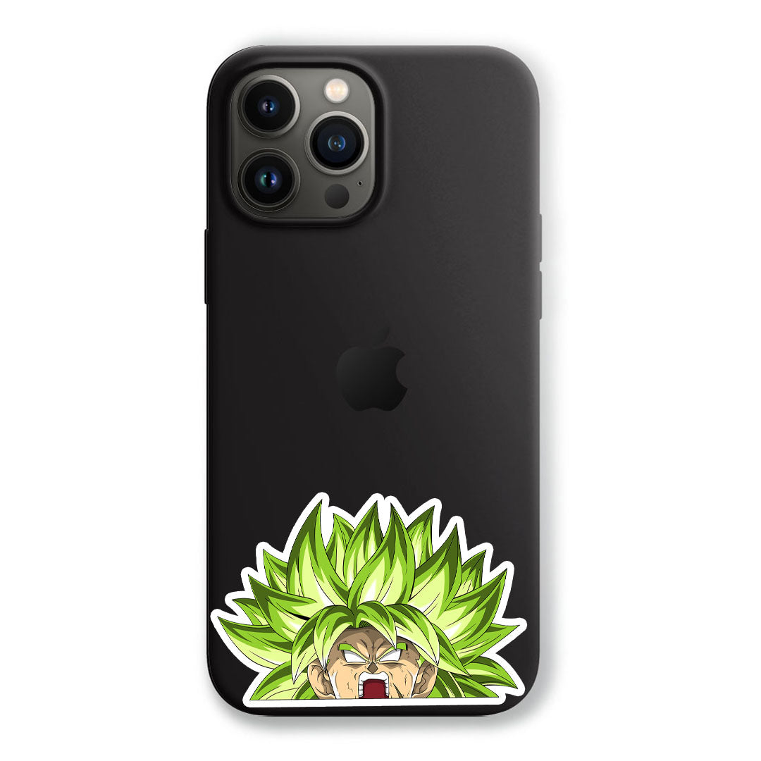 Broly peeker Sticker