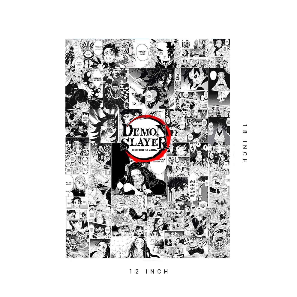 Demon slayer manga poster