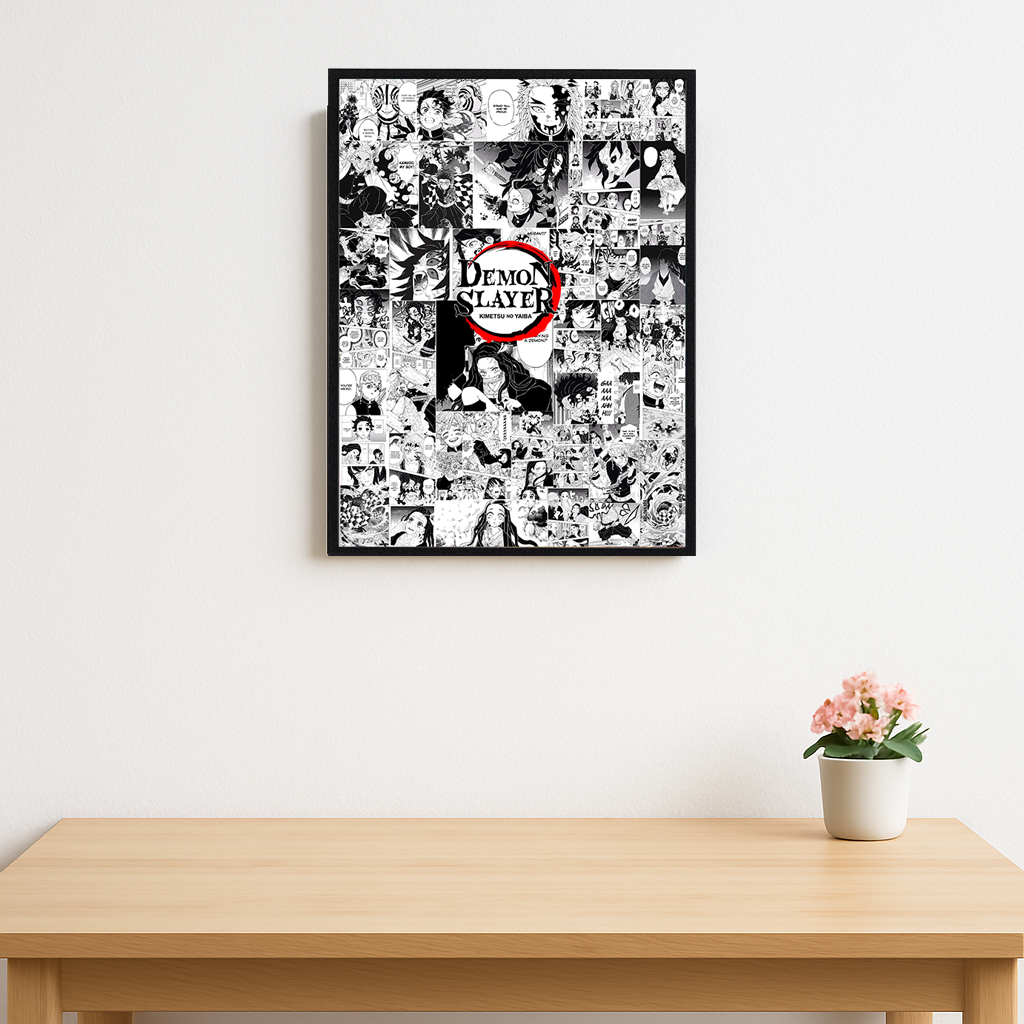 Demon slayer manga poster