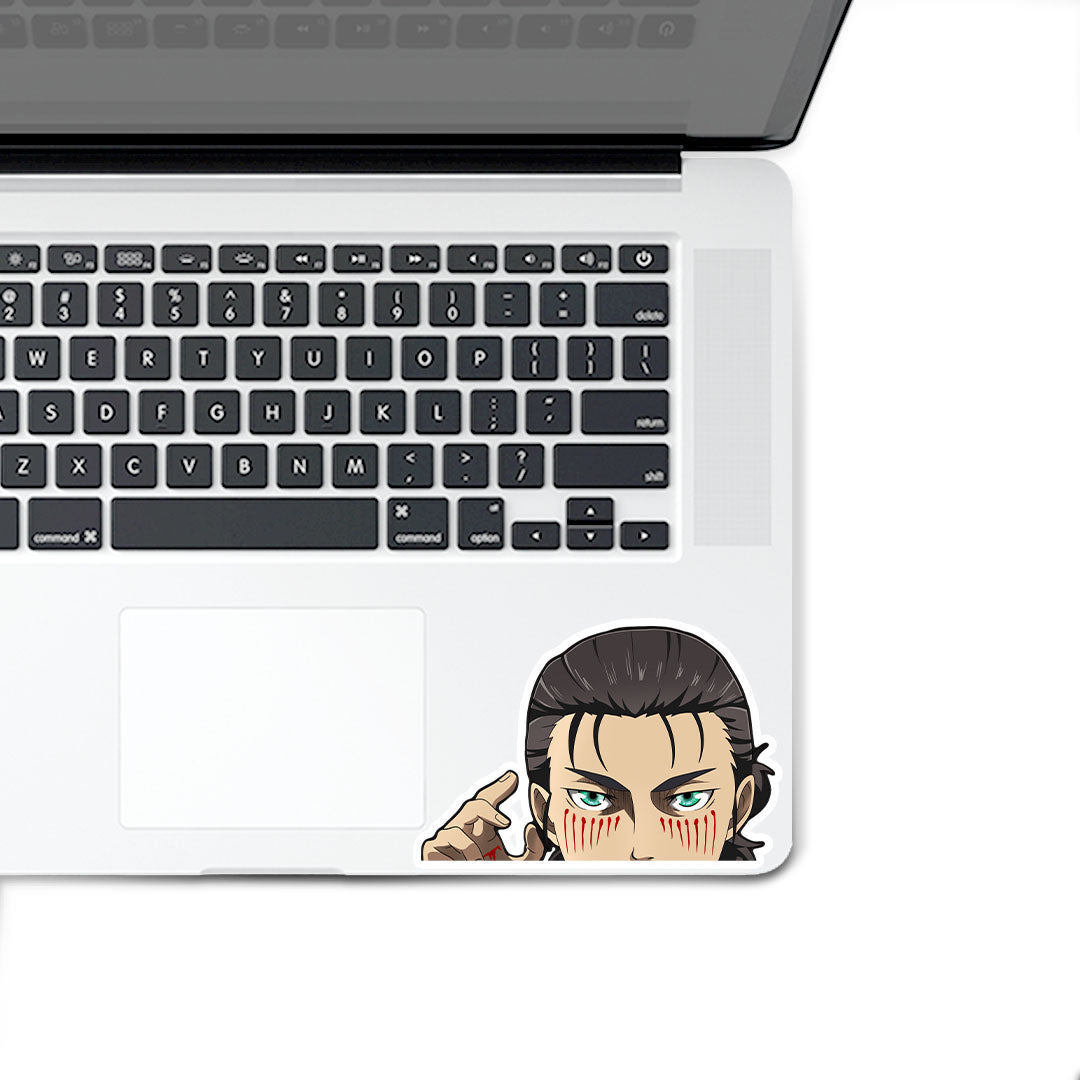 Eren peeker Sticker