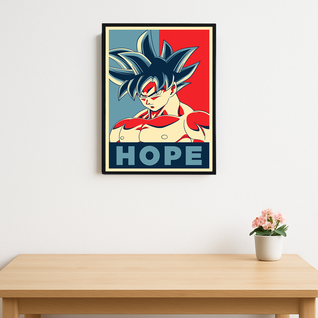 Goku hope poster