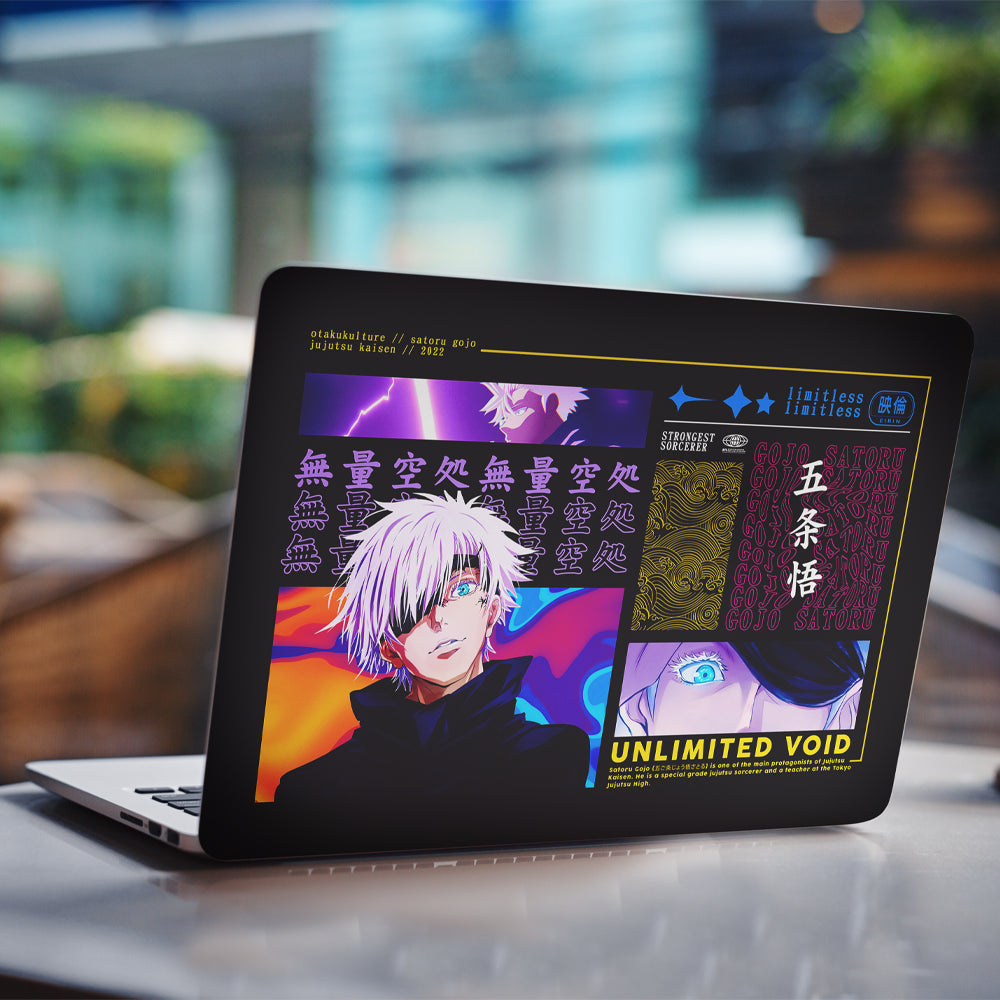 Gojo laptop skin